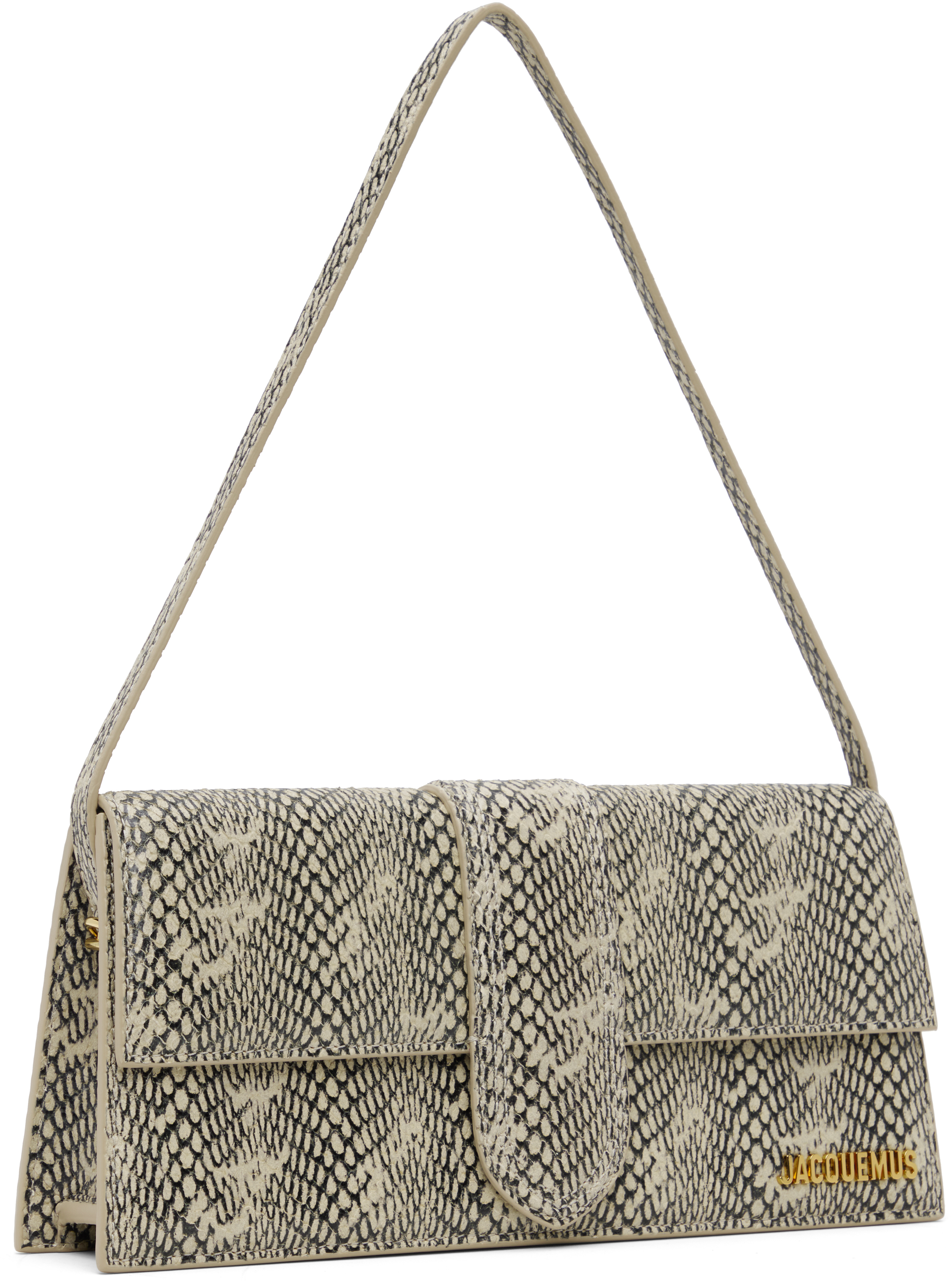 Jacquemus Beige 'the Long Bambino' Bag In Brown