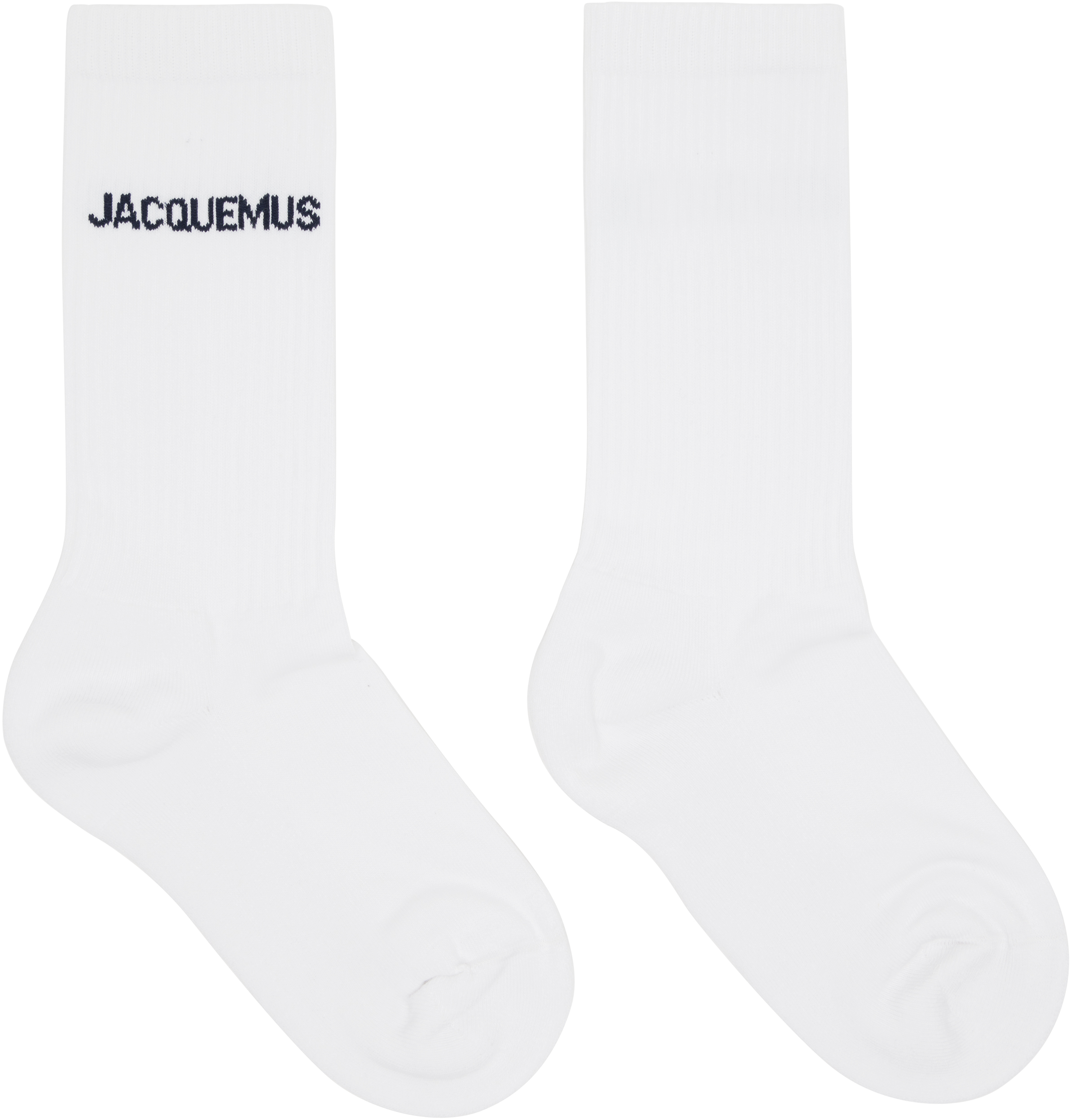 Jacquemus White Les Classiques 'the ' Socks In White