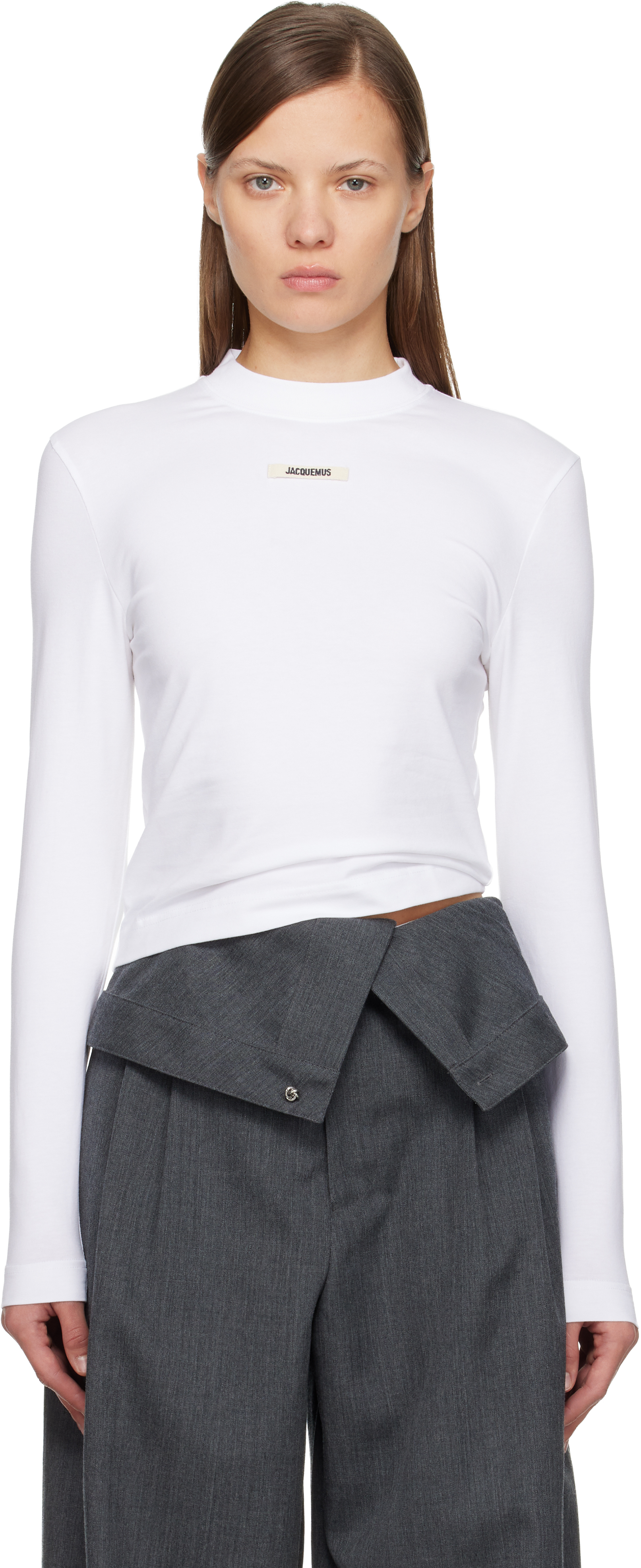 JACQUEMUS(ジャックムス) 長袖シャツブラウス サイズ34 S レディース美 