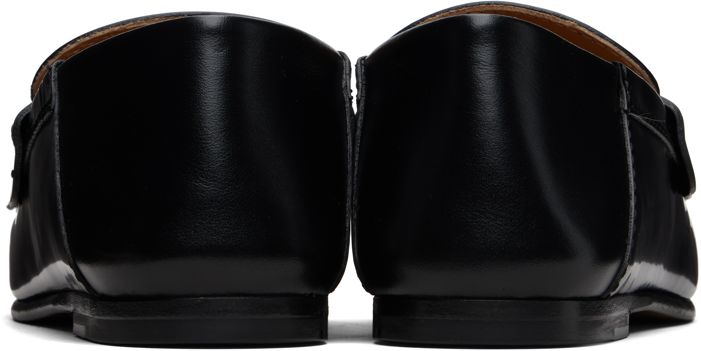 Jacquemus Moccasin Carre In Black
