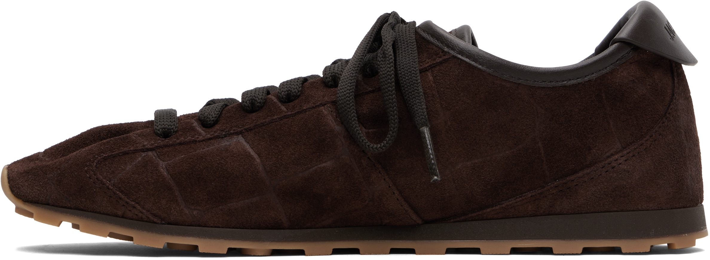 Jacquemus Brown 'the Tennis' Sneakers In Brown