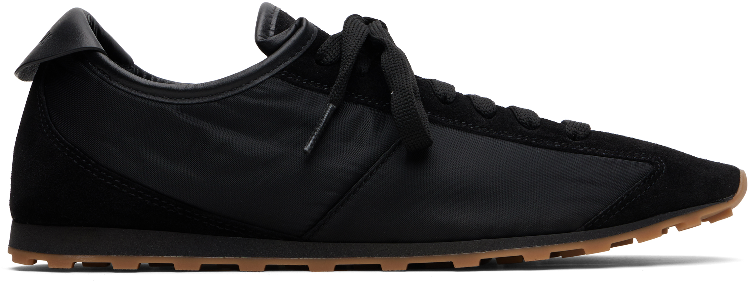 Black 'The Tennis' Sneakers by JACQUEMUS on Sale