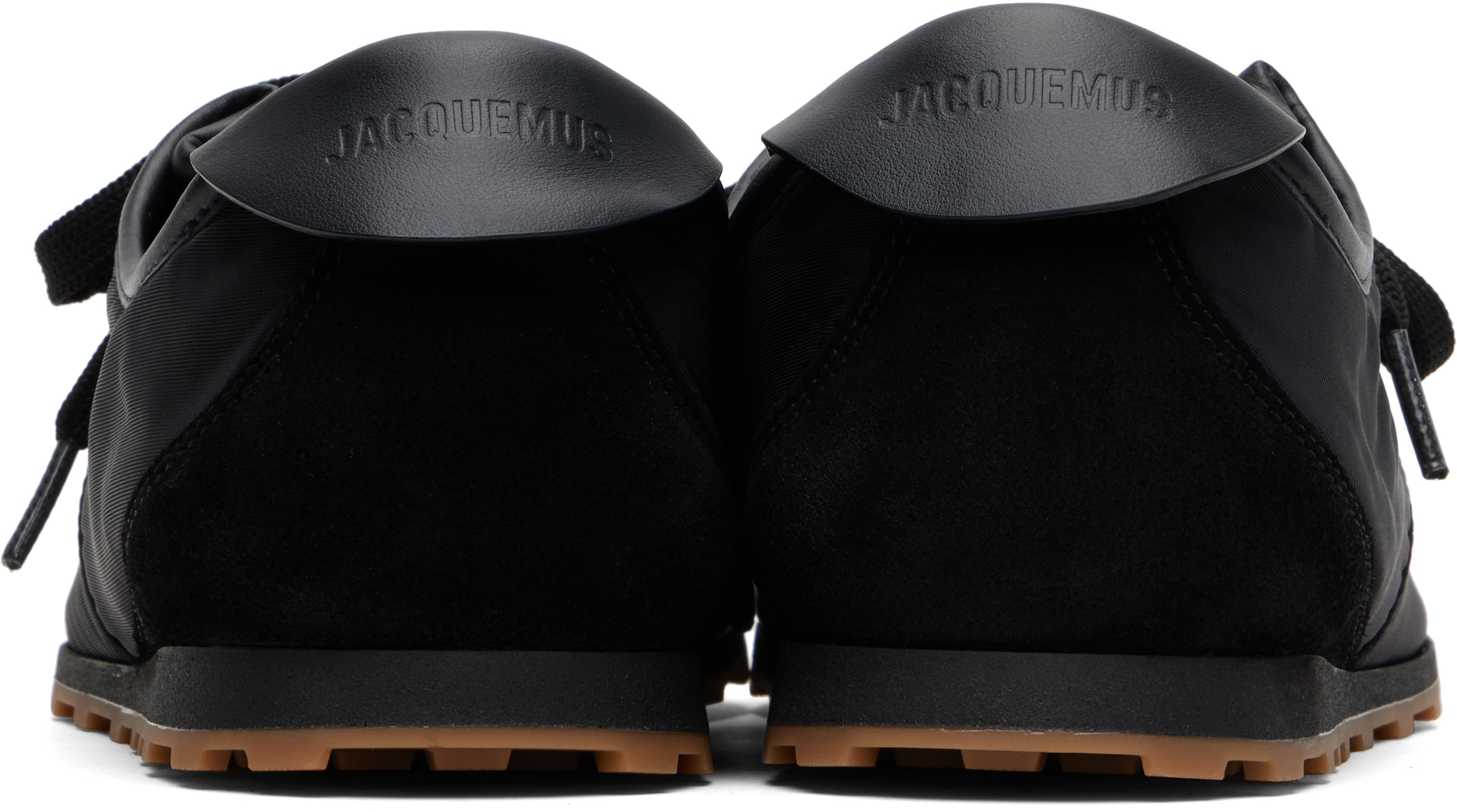 Jacquemus Black 'the Tennis' Sneakers In Black