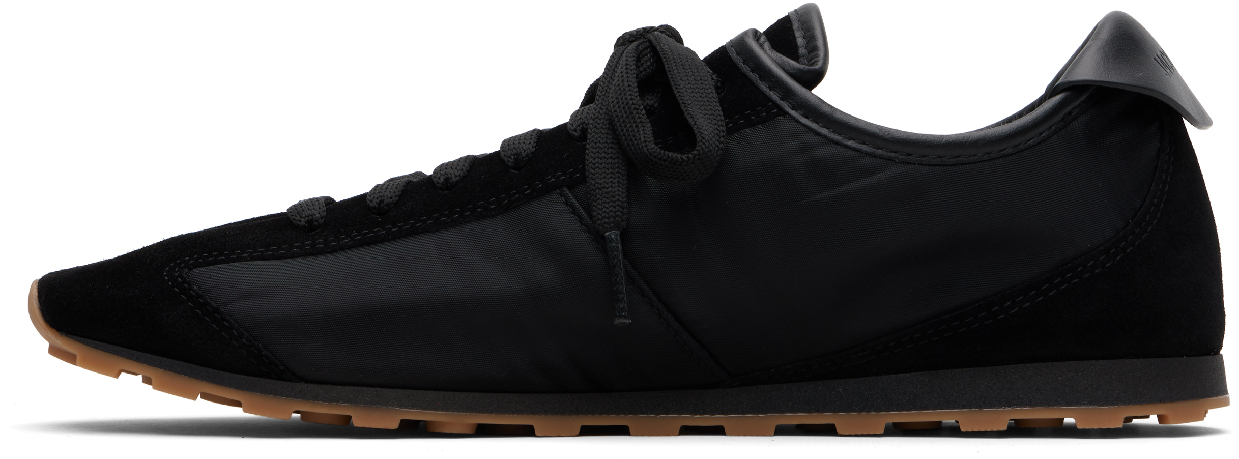 Jacquemus Black 'the Tennis' Sneakers In Black