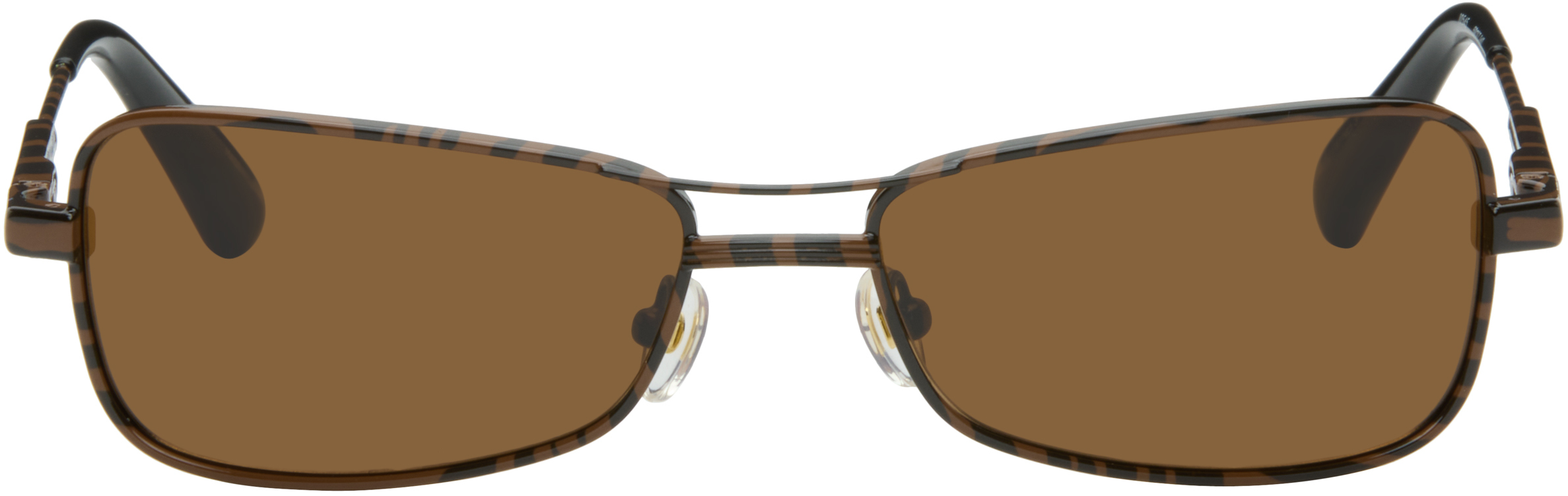 Brown 'Les Lunettes Stazione' Sunglasses