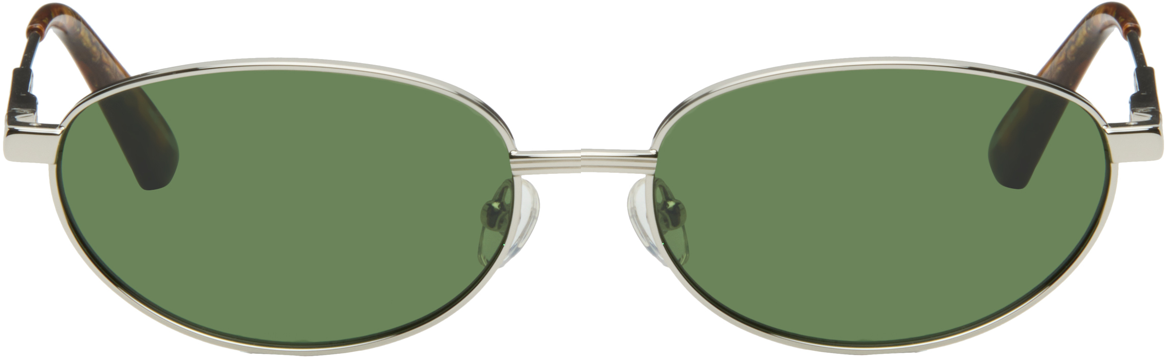 Silver 'The Alba' Sunglasses