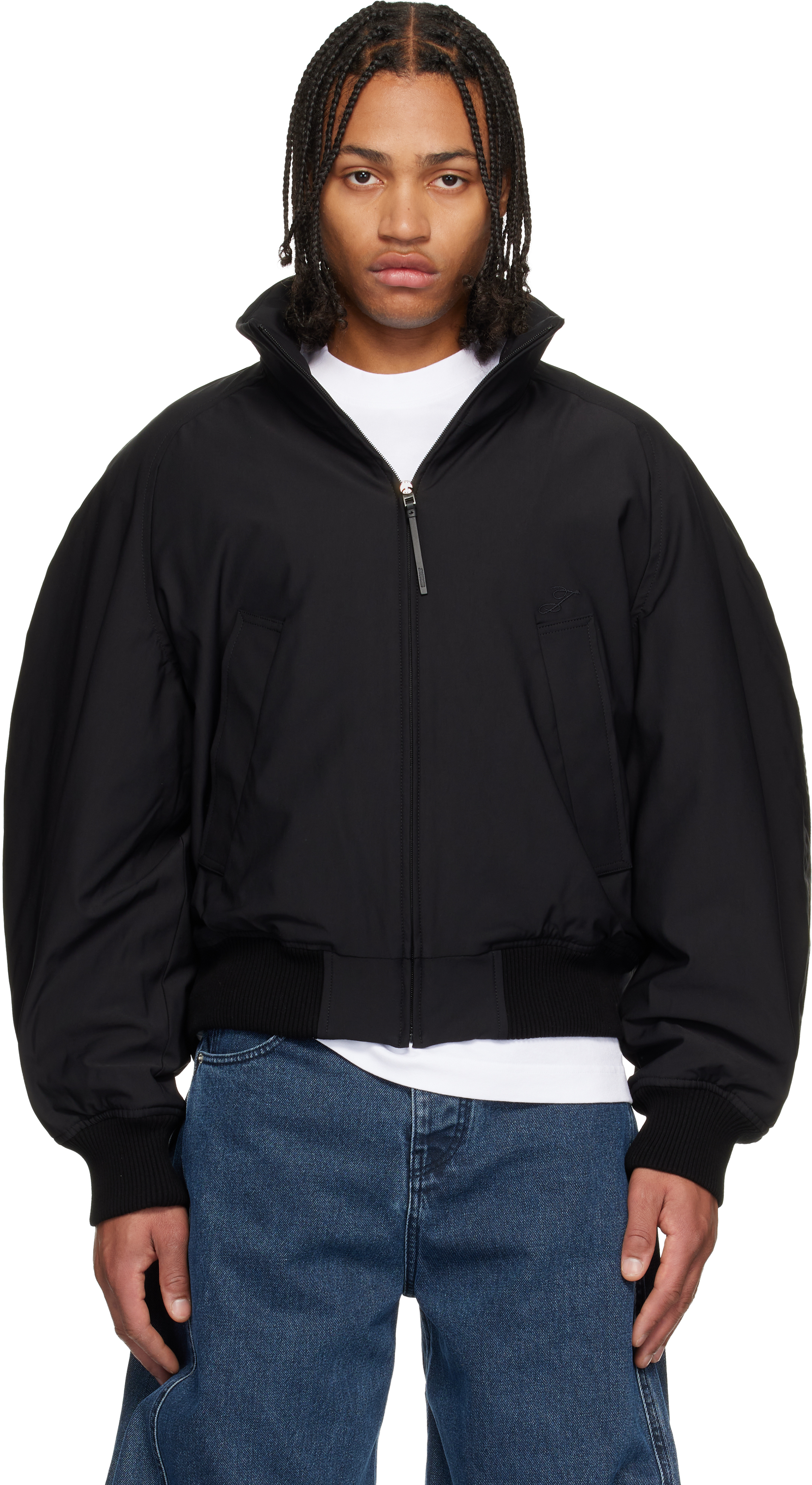 Jacquemus 'aero' Bomber Jacket In Black
