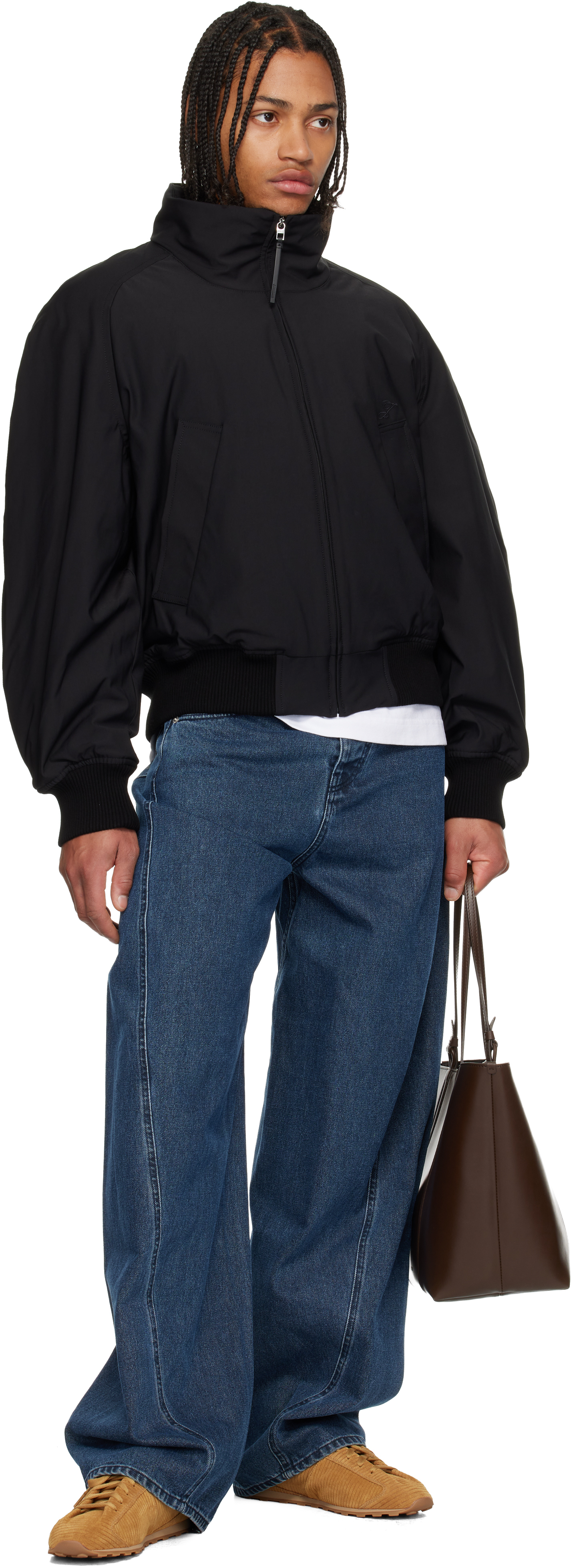 Jacquemus 'aero' Bomber Jacket In Black
