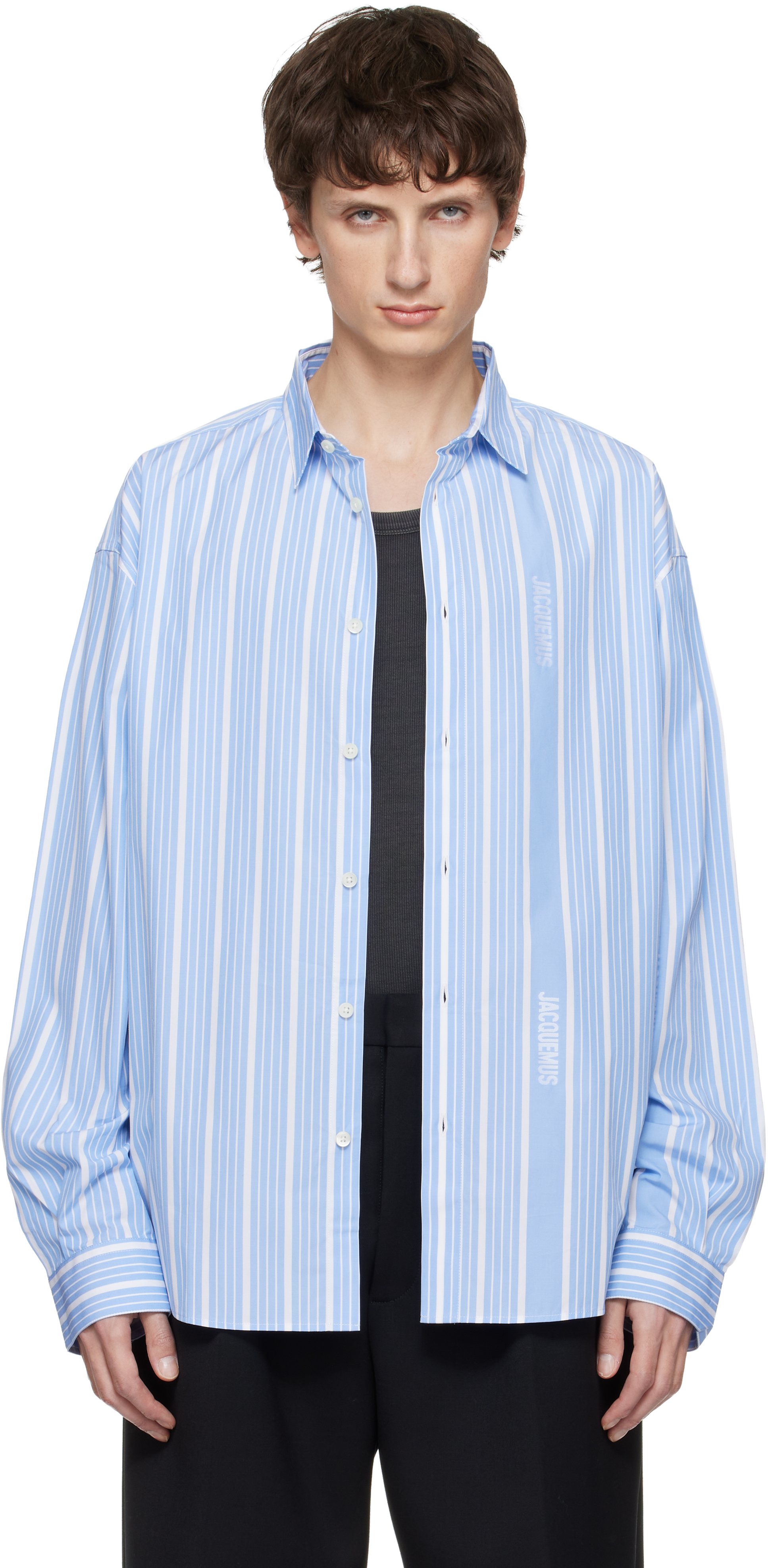 Jacquemus The Simon Shirt In Blue