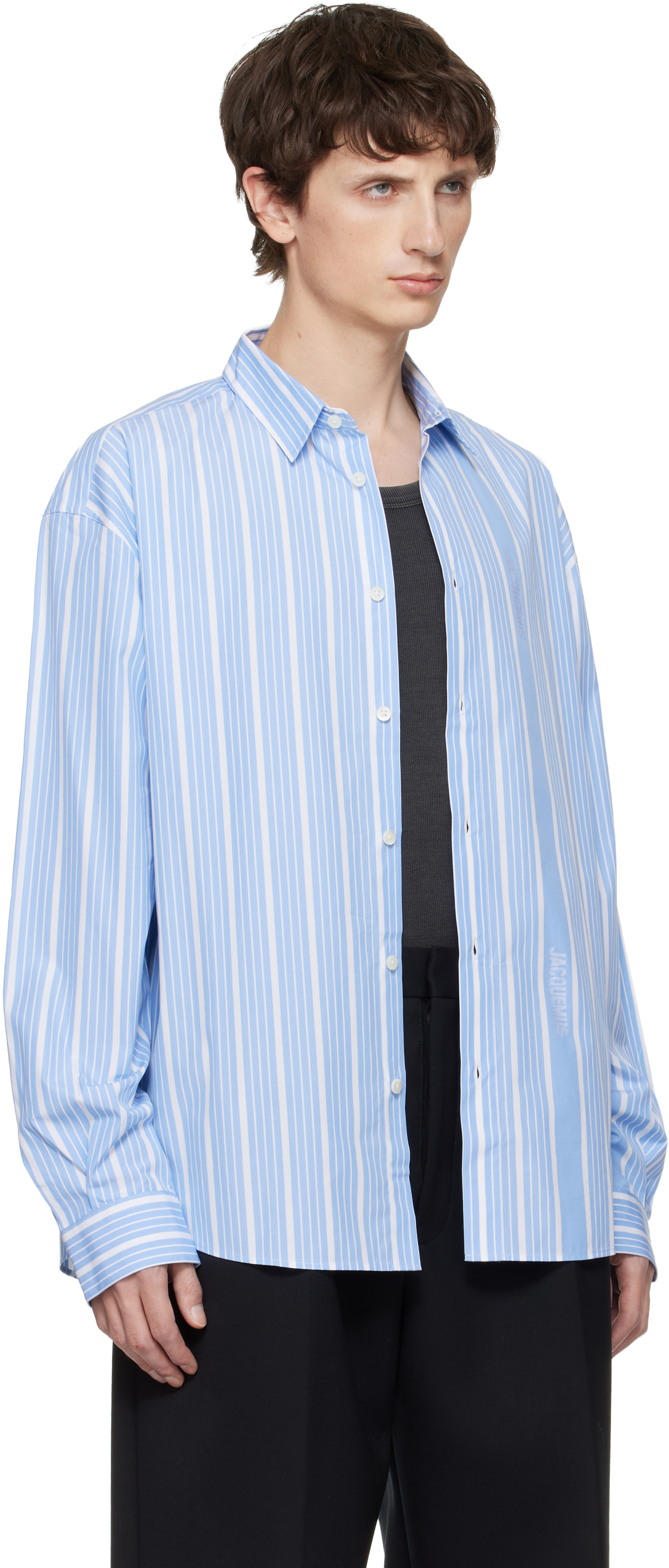 Jacquemus The Simon Shirt In Blue