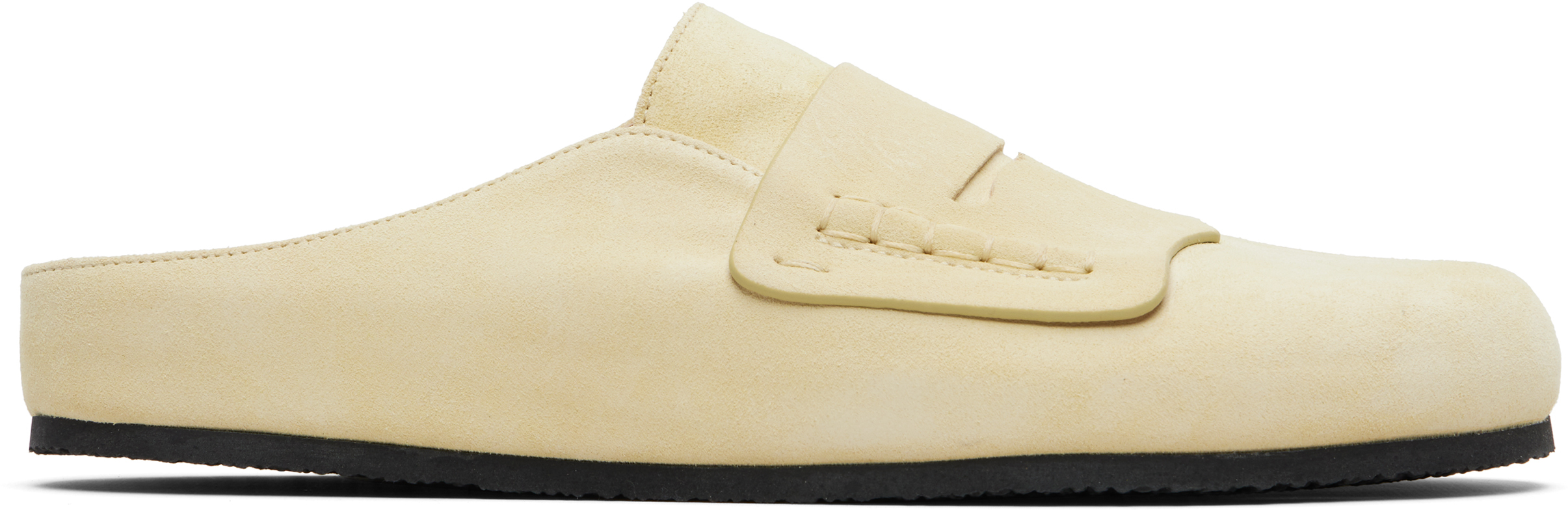 Jacquemus Les Mules Mocassin In Yellow
