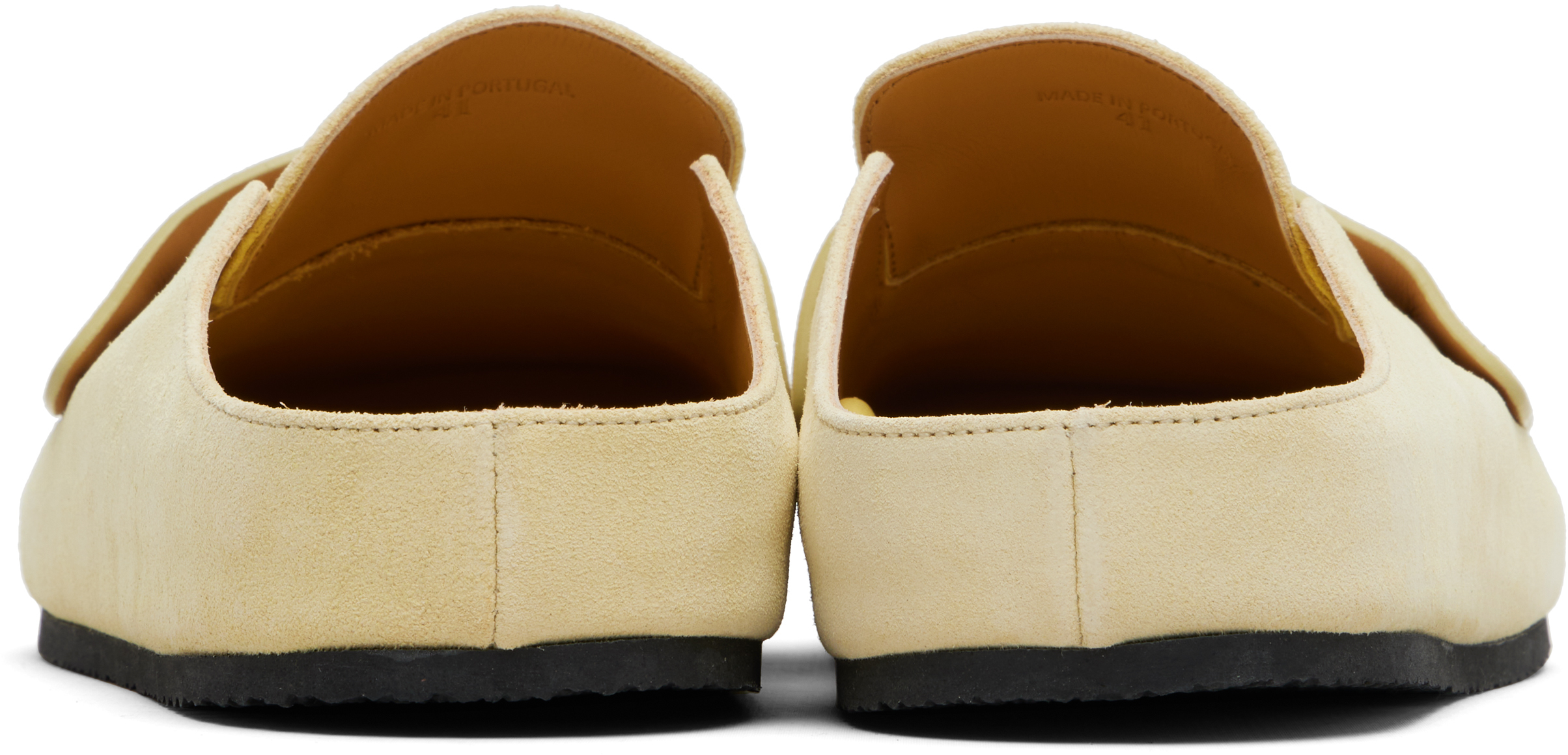 Jacquemus Les Mules Mocassin In Yellow