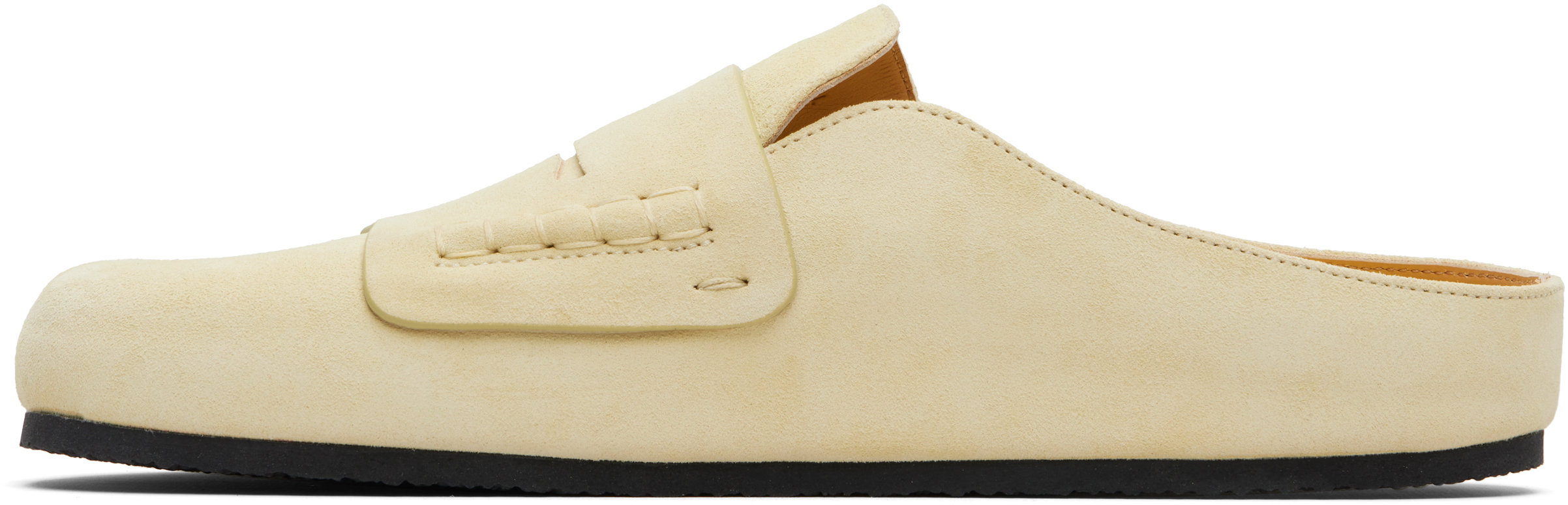 Jacquemus Les Mules Mocassin In Yellow