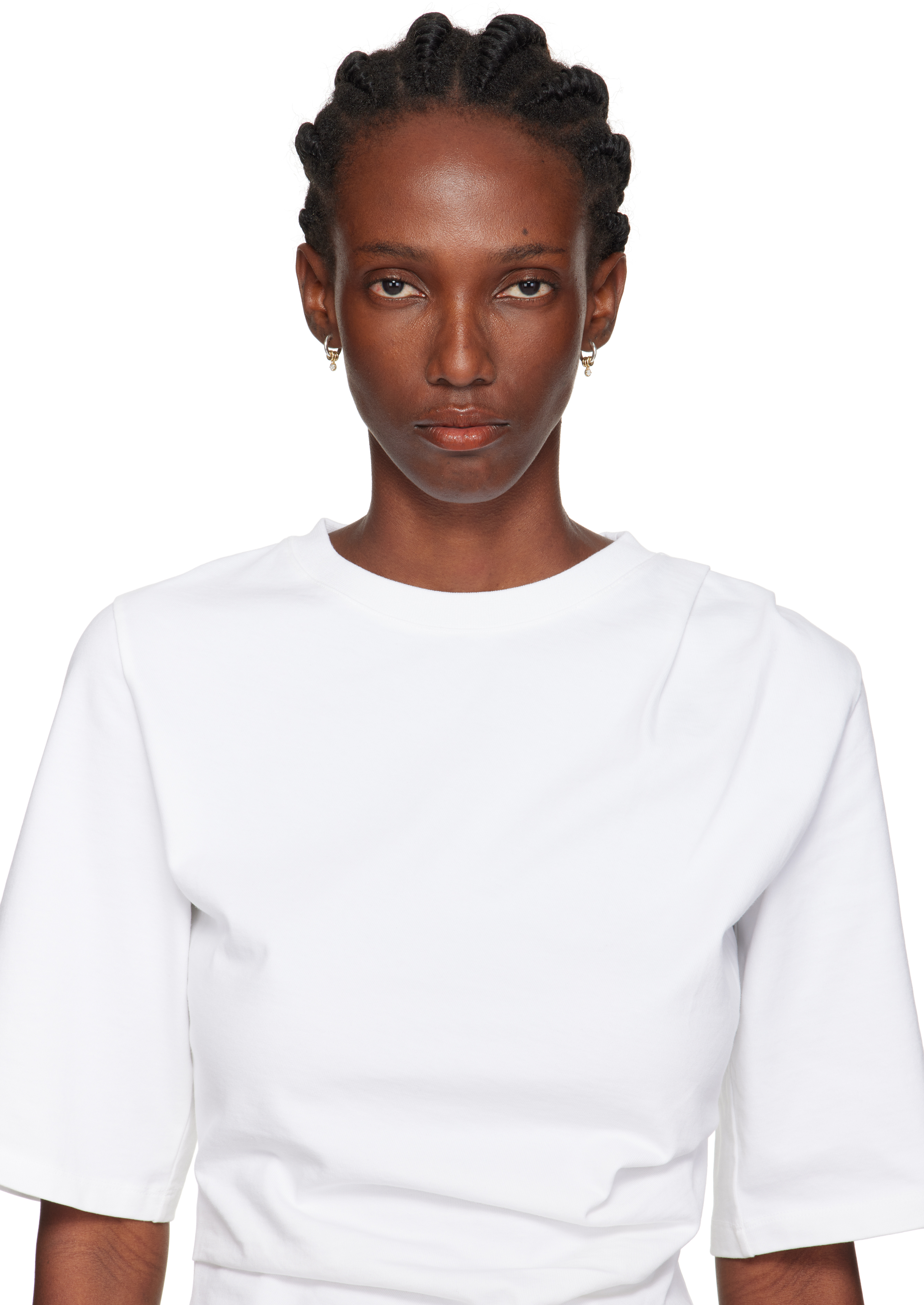 Spinelli Kilcollin Ssense Exclusive Zahra Hoop Sg Wd Earrings In Multi
