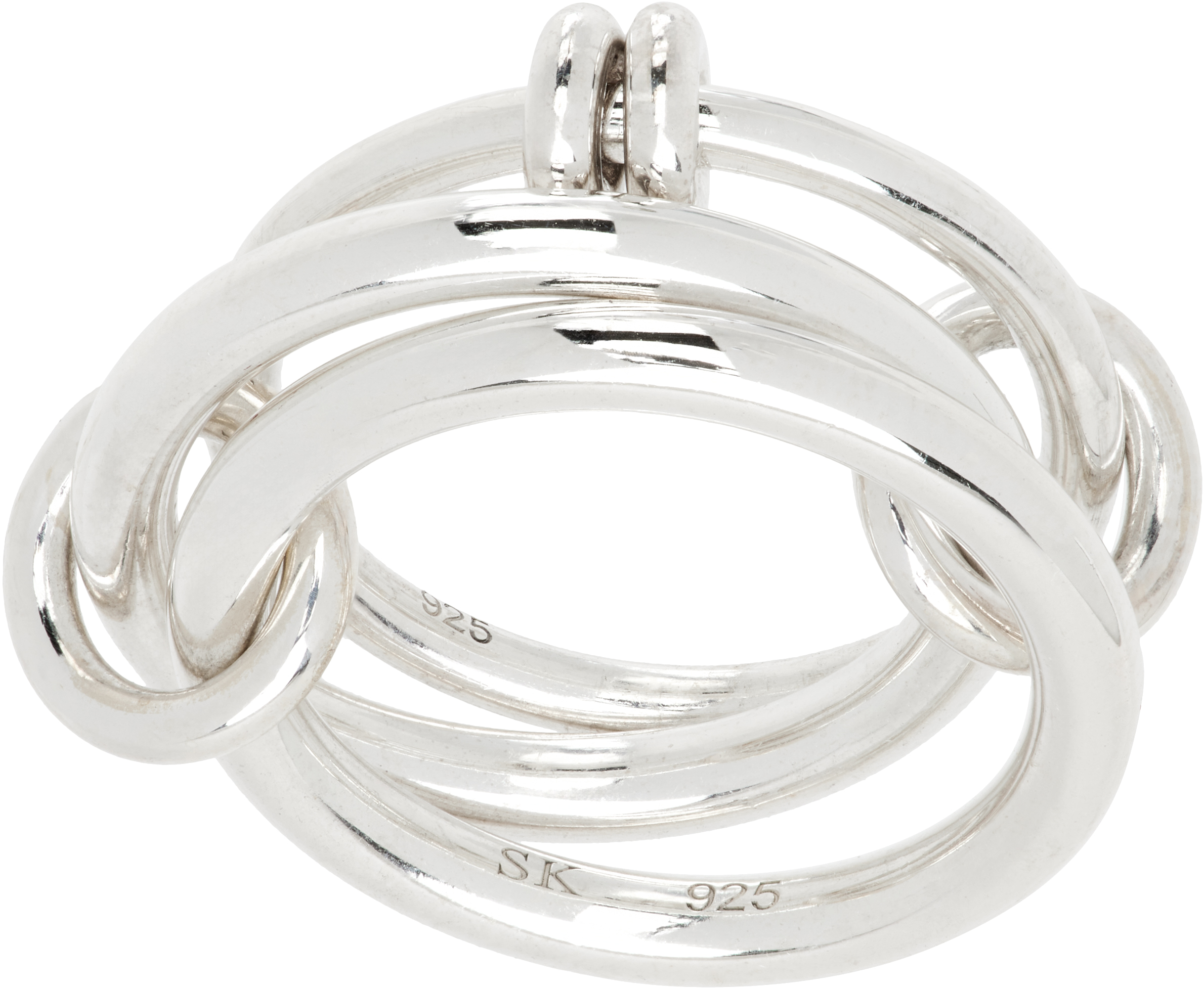 Spinelli Kilcollin Raneth Ring In Silver