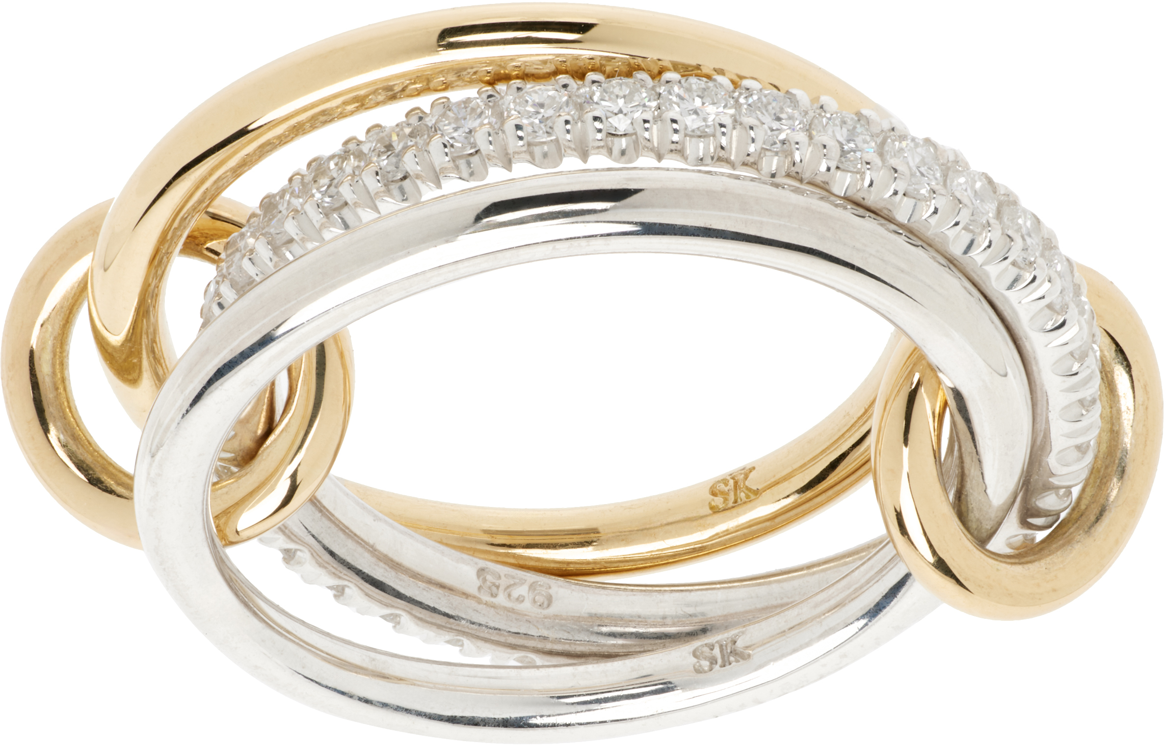 Spinelli Kilcollin Tigris Sg Ring In Multi
