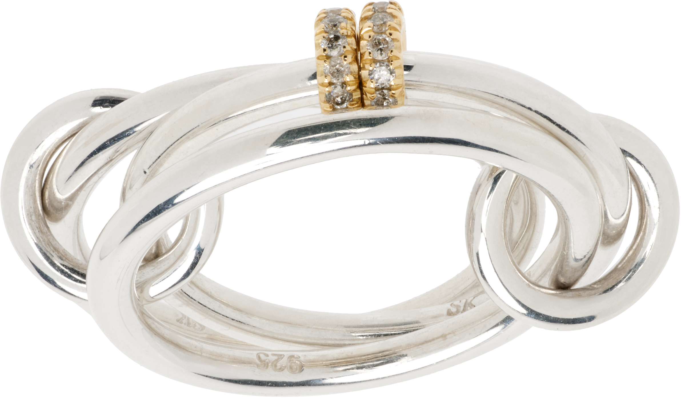 Spinelli Kilcollin Acacia Sg Gris Ring In Multi