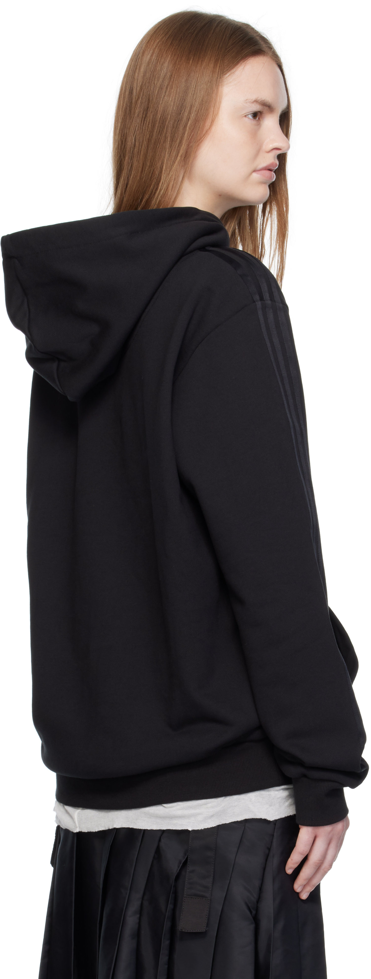 Yohji Yamamoto Black Y-3 Kuro Hoodie In Black