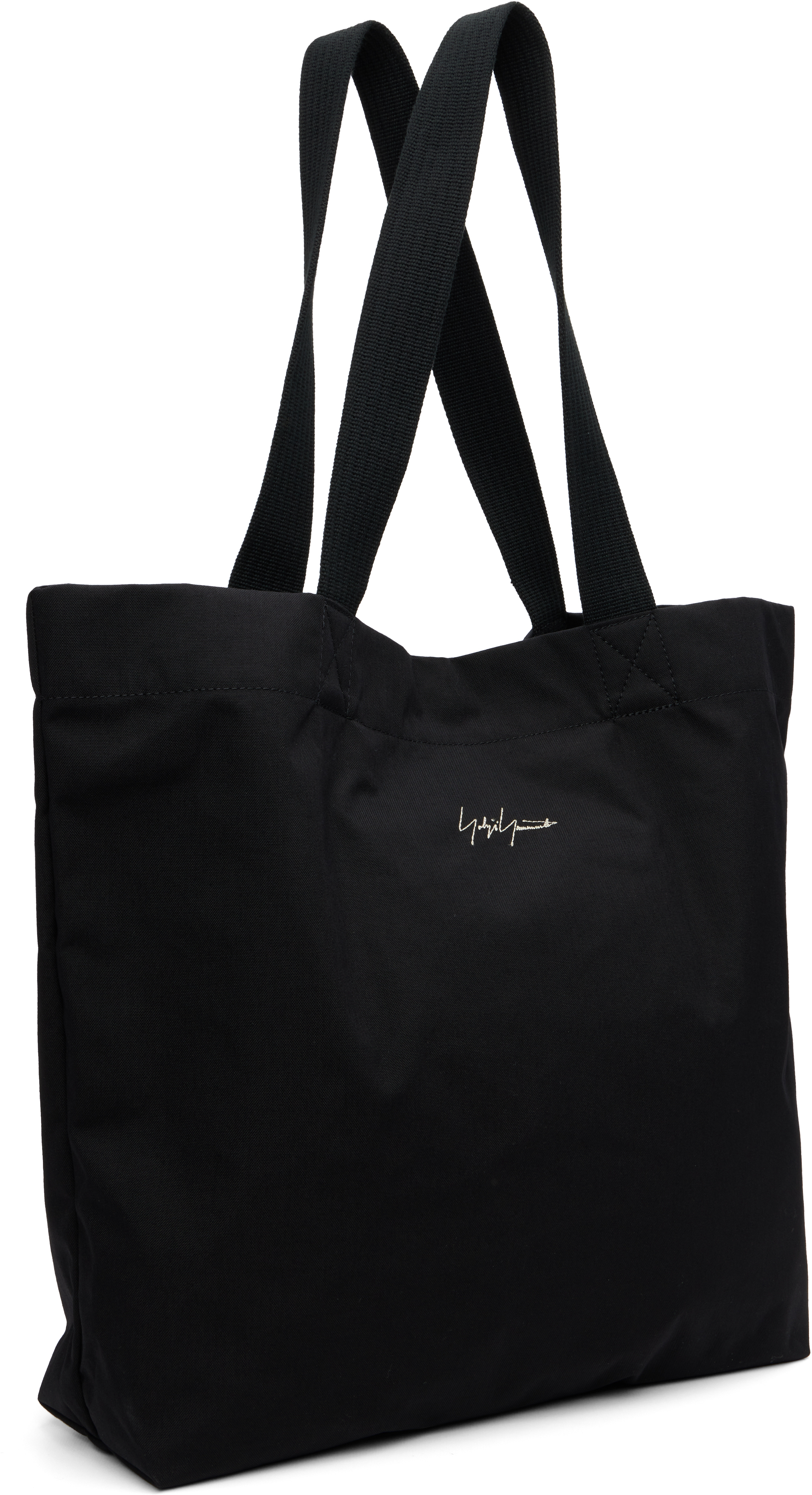 Yohji Yamamoto Black Y-3 Kuro Canvas Tote In Black