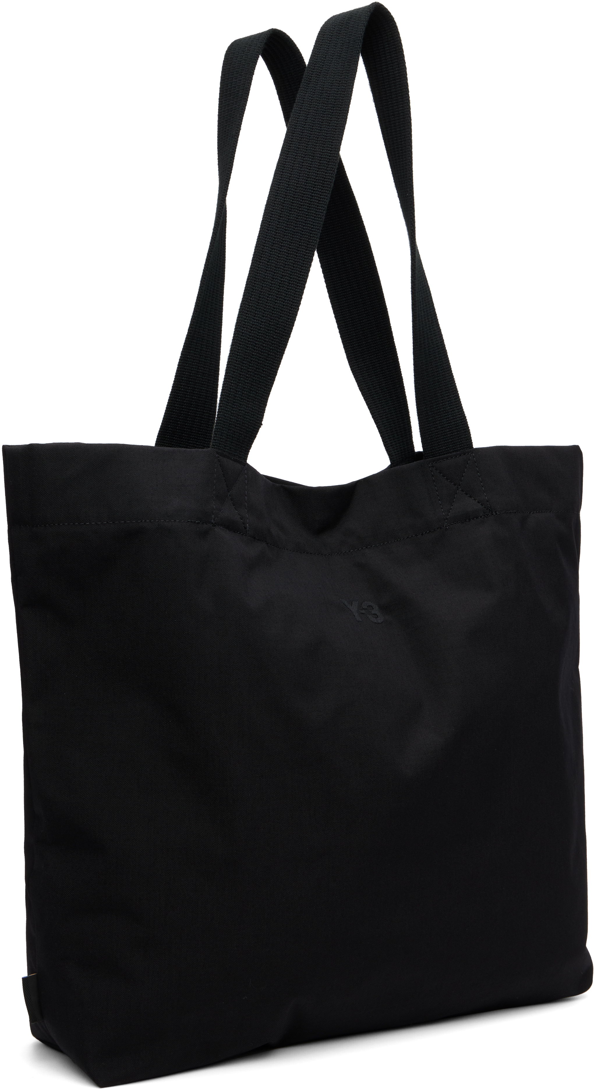 Yohji Yamamoto Black Y-3 Kuro Canvas Tote In Black