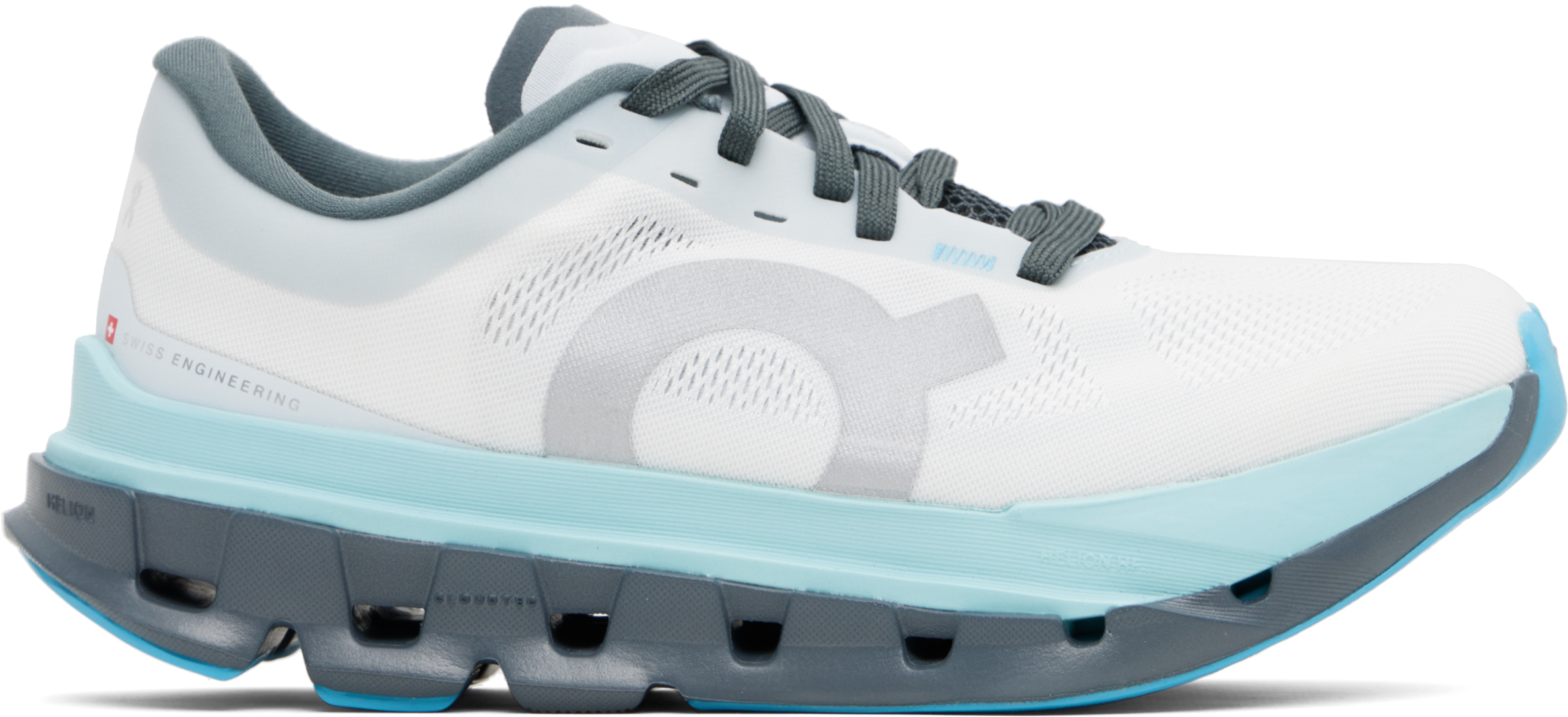 Blue & Gray Cloudflow 5 Sneakers