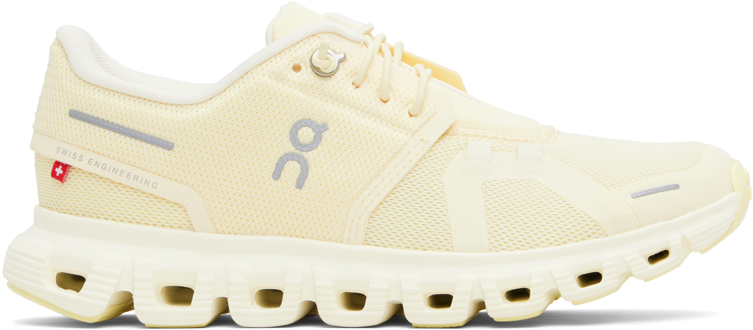 Yellow Cloud 6 Sneakers by On on Sale display picture 2