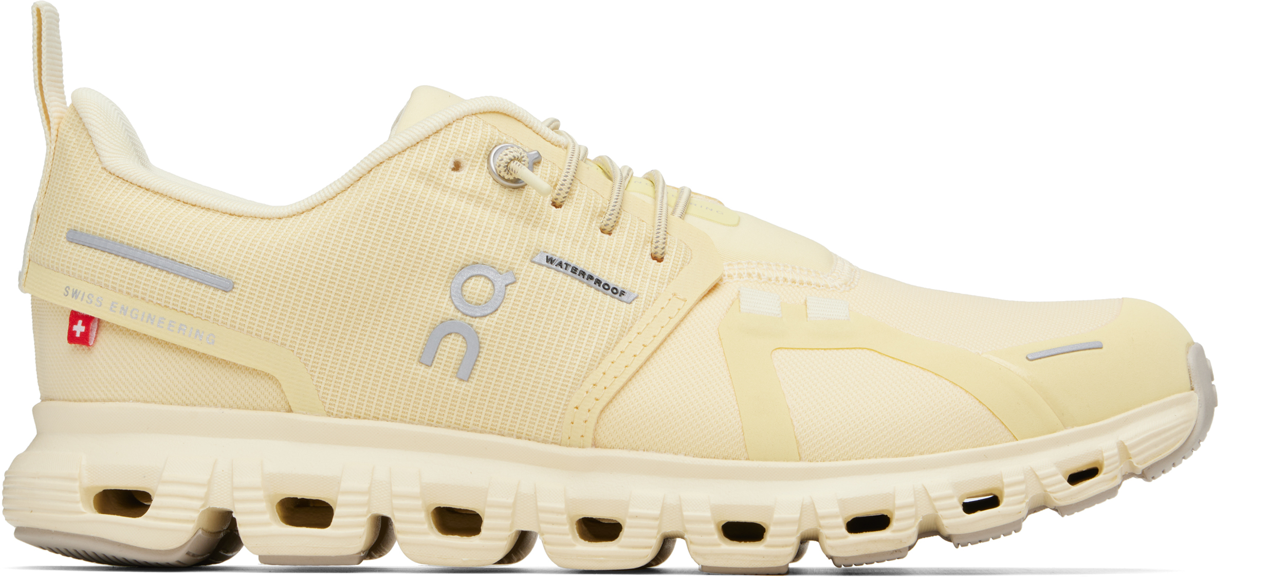 On: Yellow Cloud WP Sneakers SSENSE