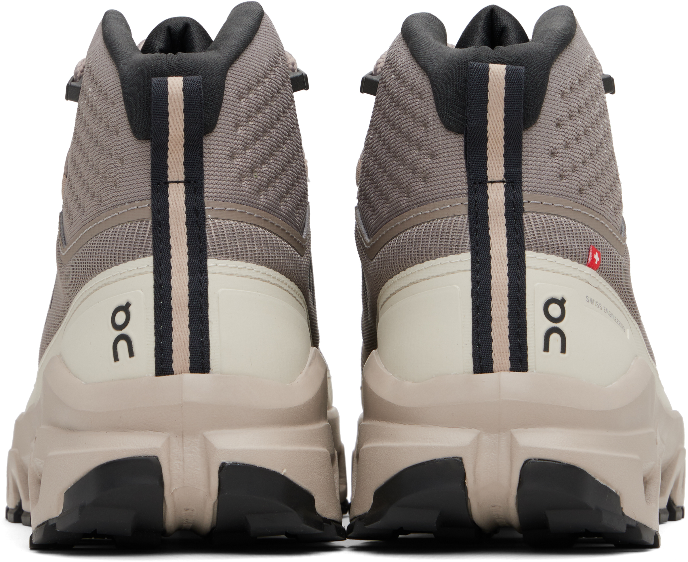 On Gray Cloudrock Mid Waterproof Sneakers