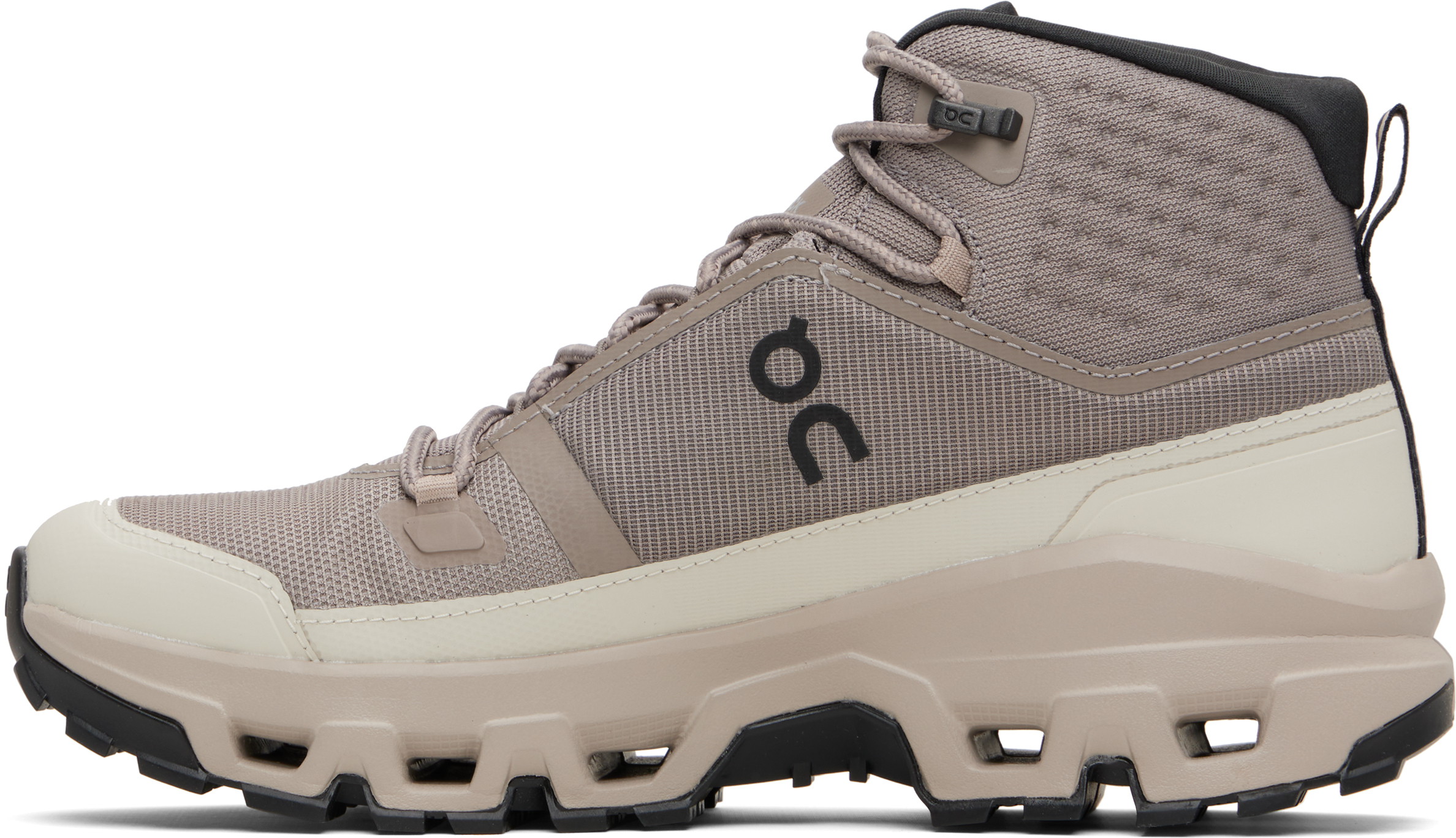 On Gray Cloudrock Mid Waterproof Sneakers