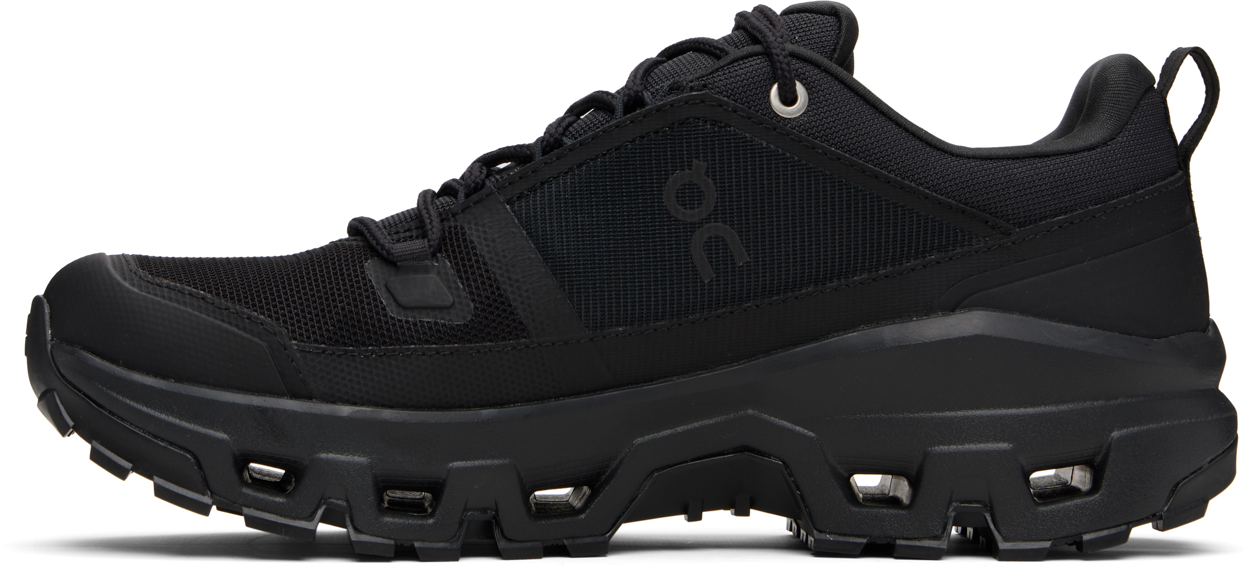On Black Cloudrock Low Waterproof Sneakers