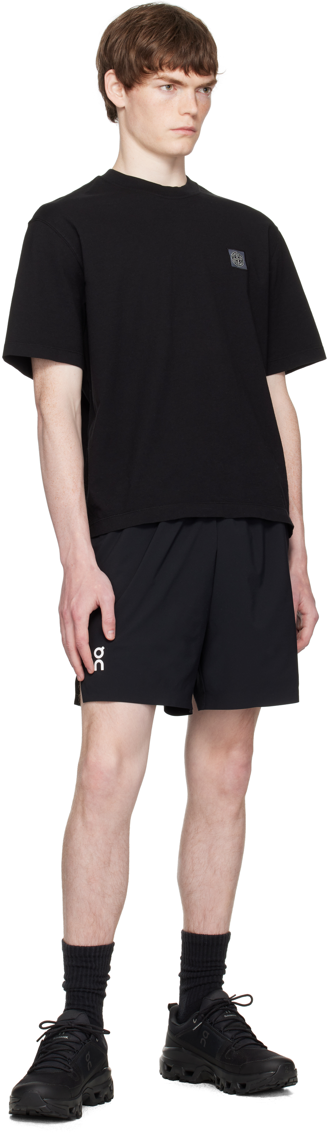On Black Cloudrock Low Waterproof Sneakers