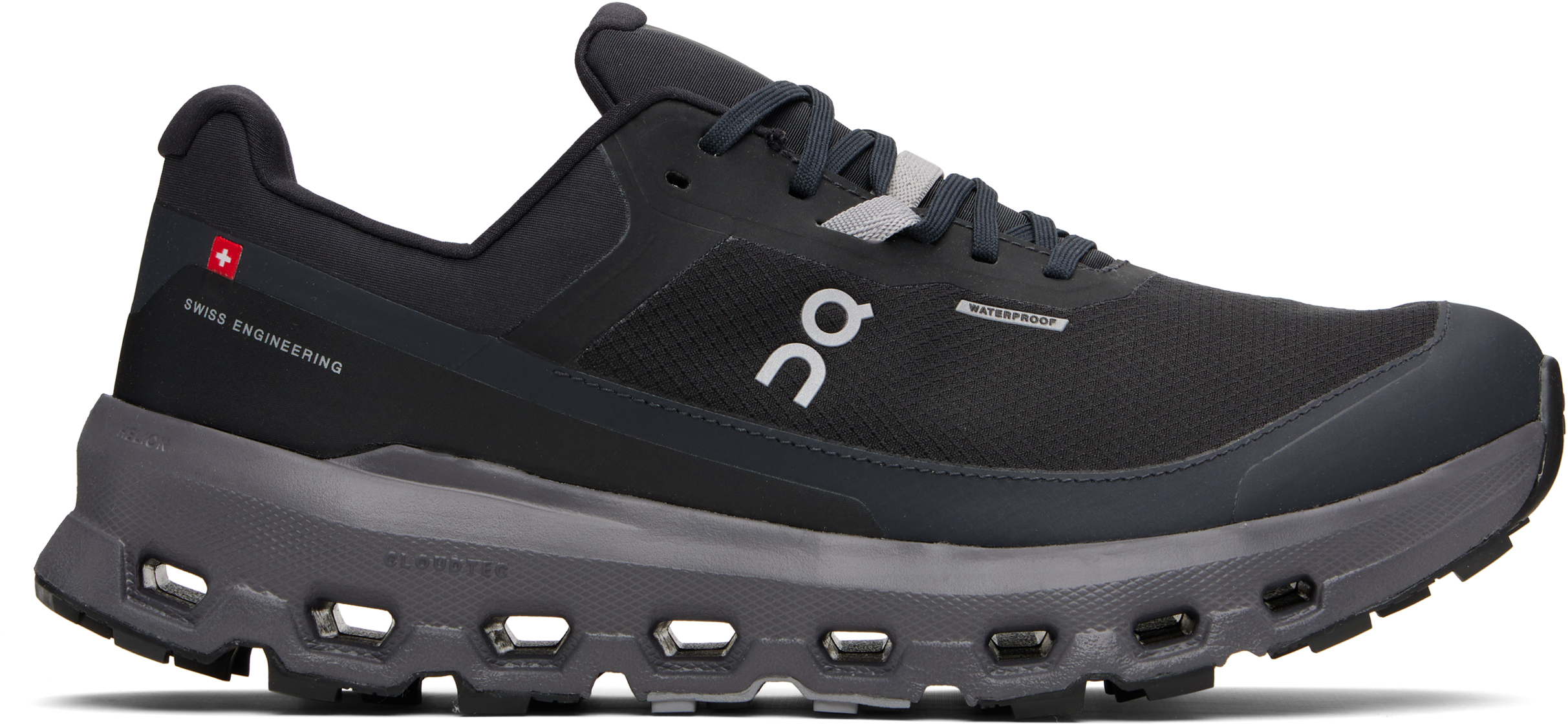 On Black Cloudvista 2 Waterproof Sneakers In Black