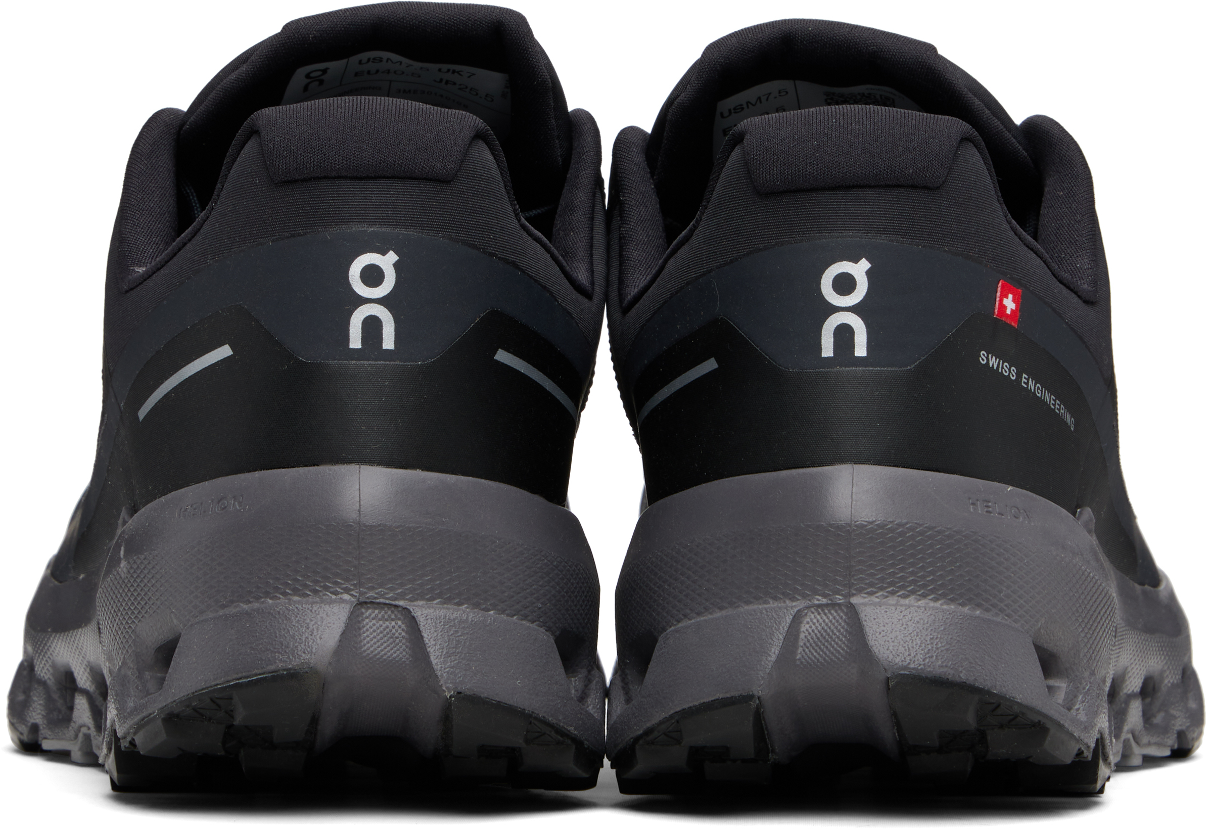 On Black Cloudvista 2 Waterproof Sneakers In Black
