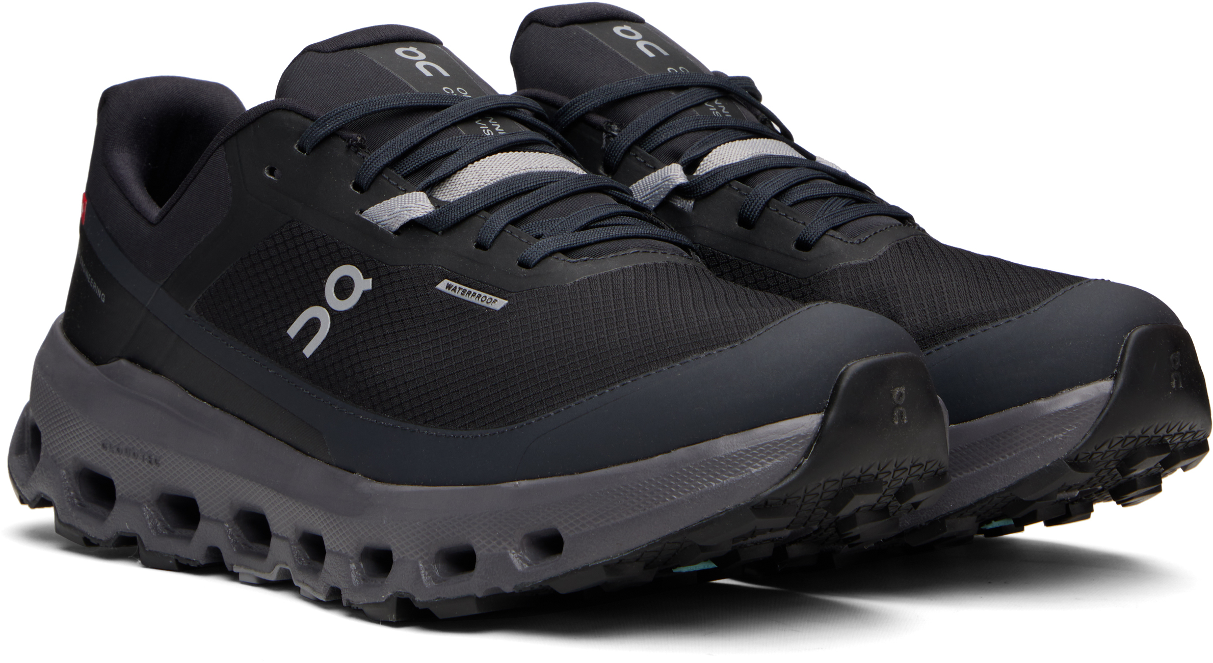 On Black Cloudvista 2 Waterproof Sneakers In Black