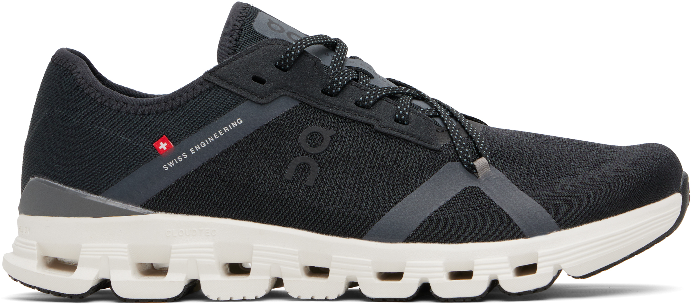 On Lightweight Breathable Low Top Sneakers In Black