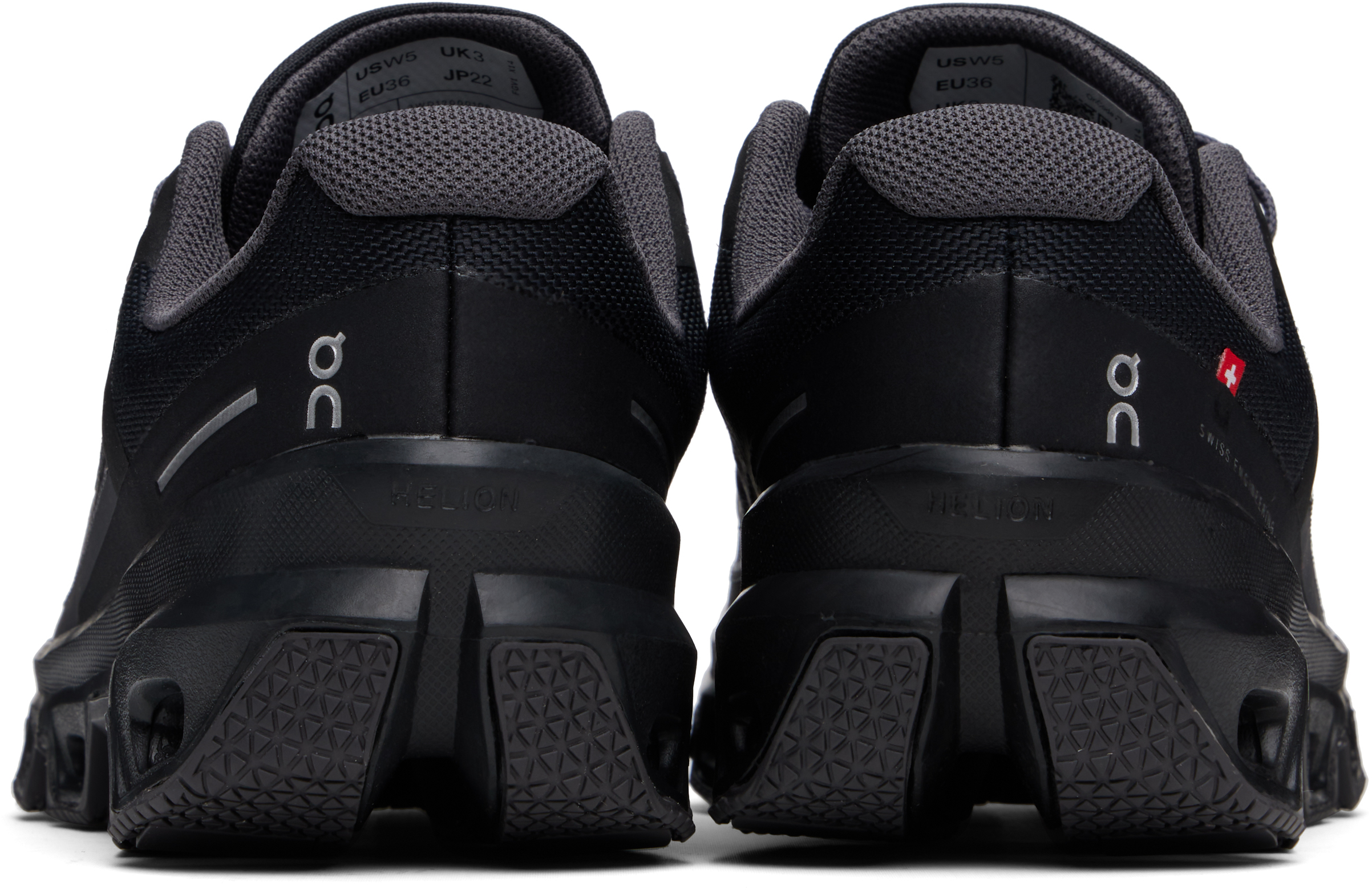 On Black Cloudventure Dna Wp Sneakers In Black | Eclipse