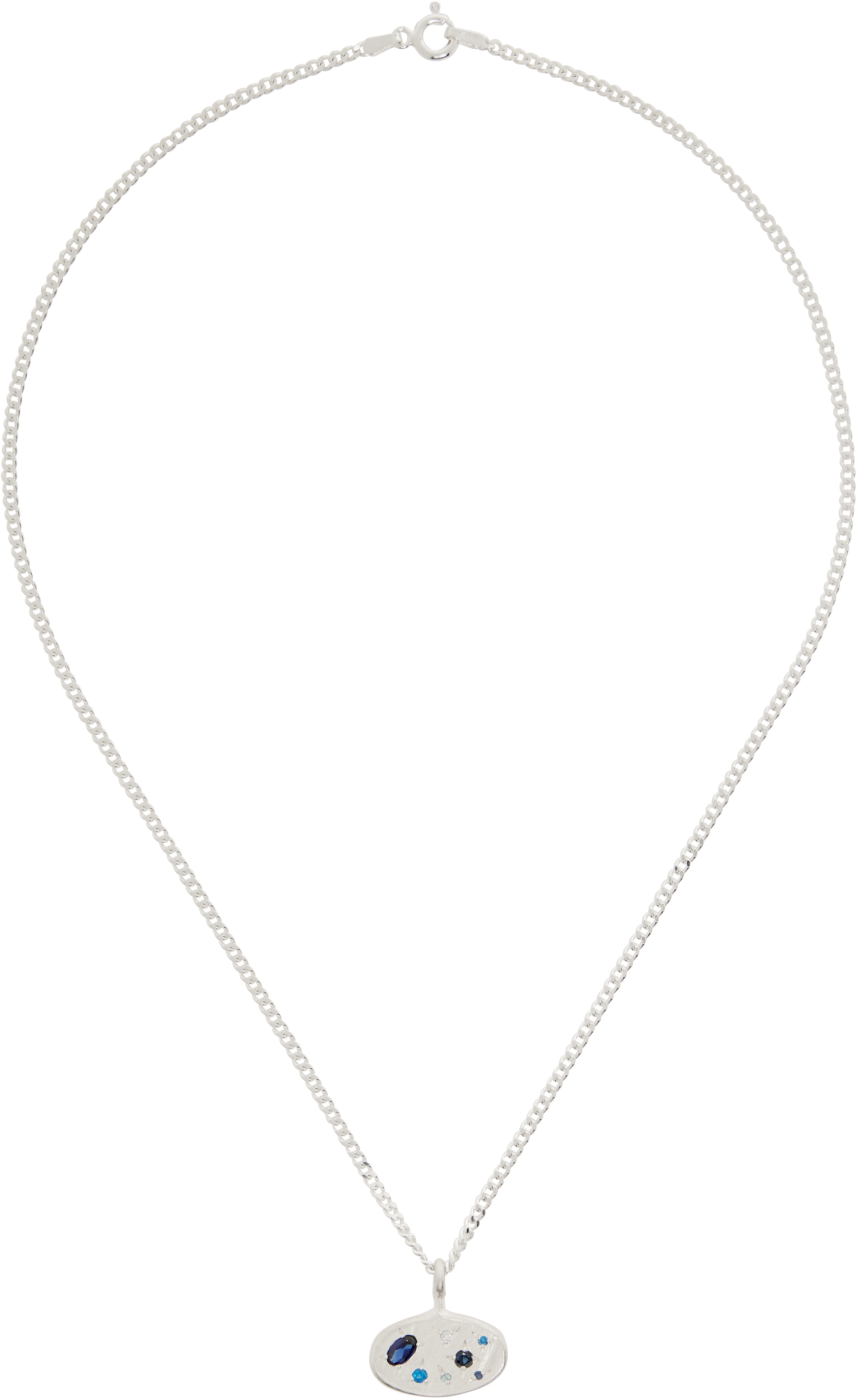 Oval Pendant Necklace