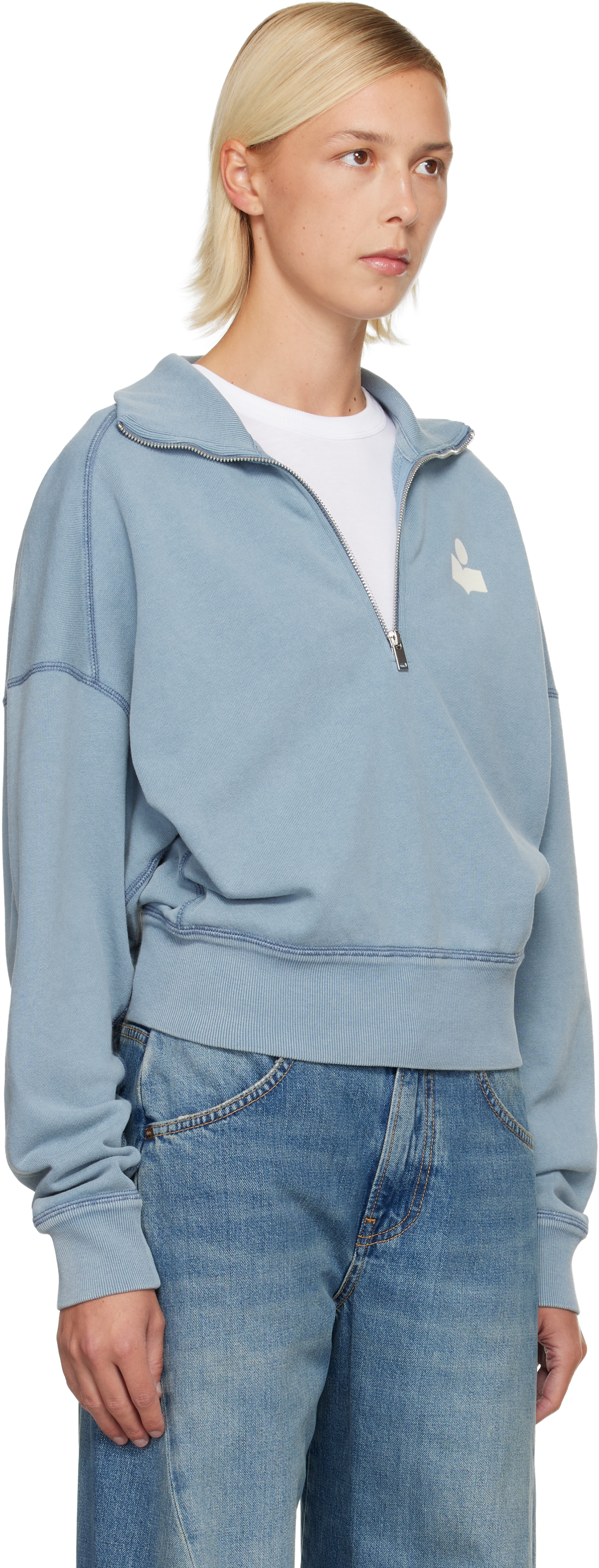 Isabel Marant Étoile Blue Ross Sweatshirt In Multi