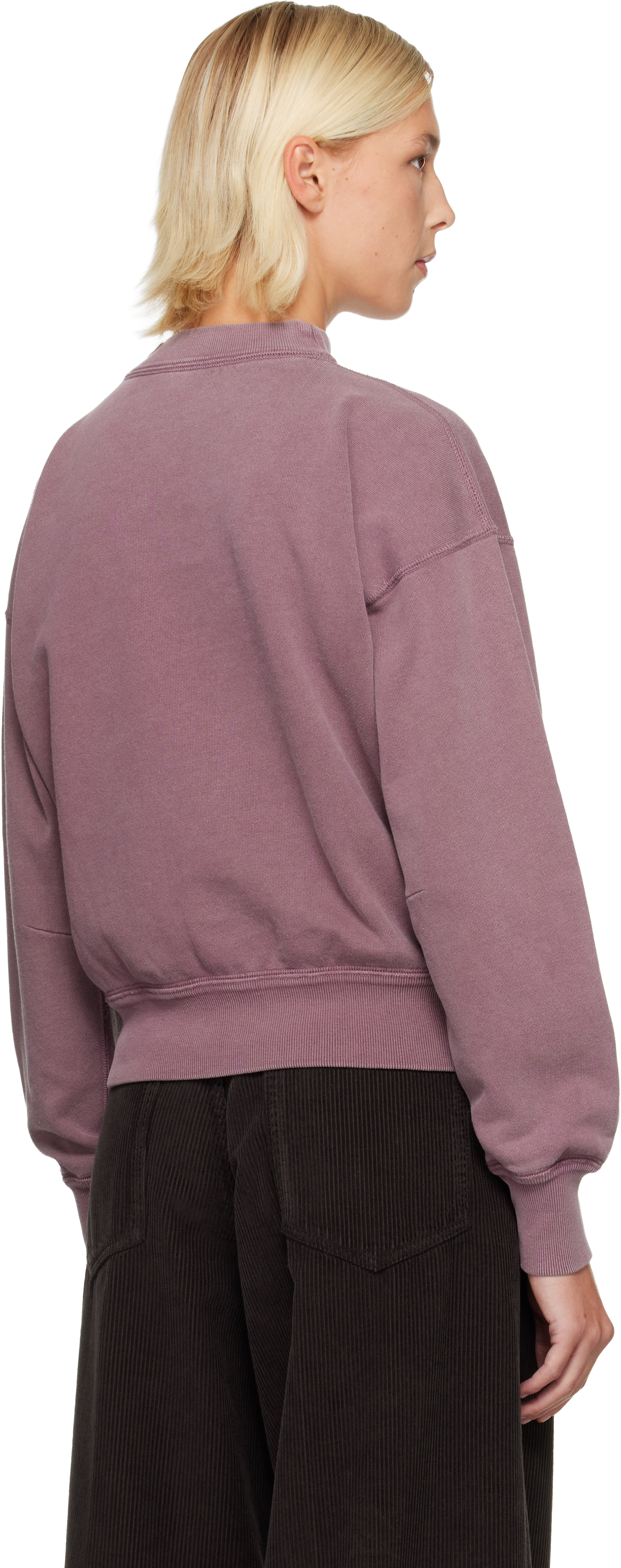 Isabel Marant Étoile Pink Moby Sweatshirt In Multi