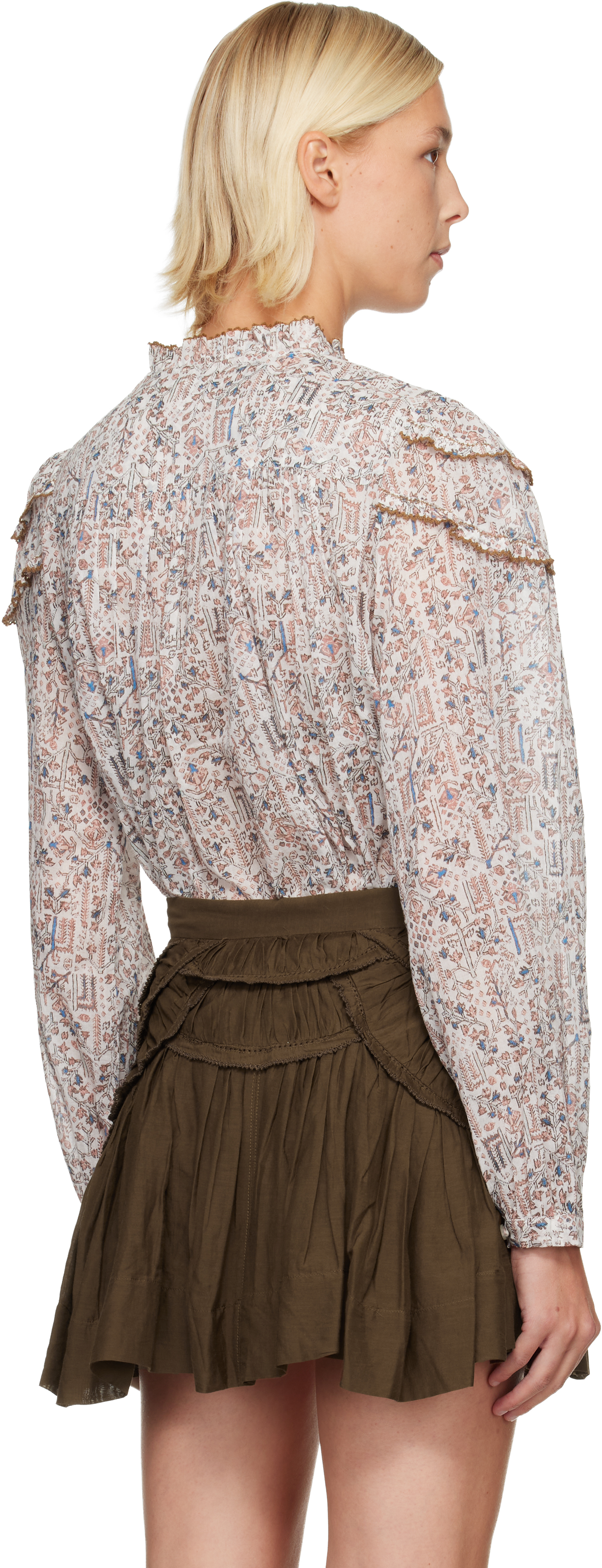 Isabel Marant Étoile Multicolor Christa Blouse In Multi