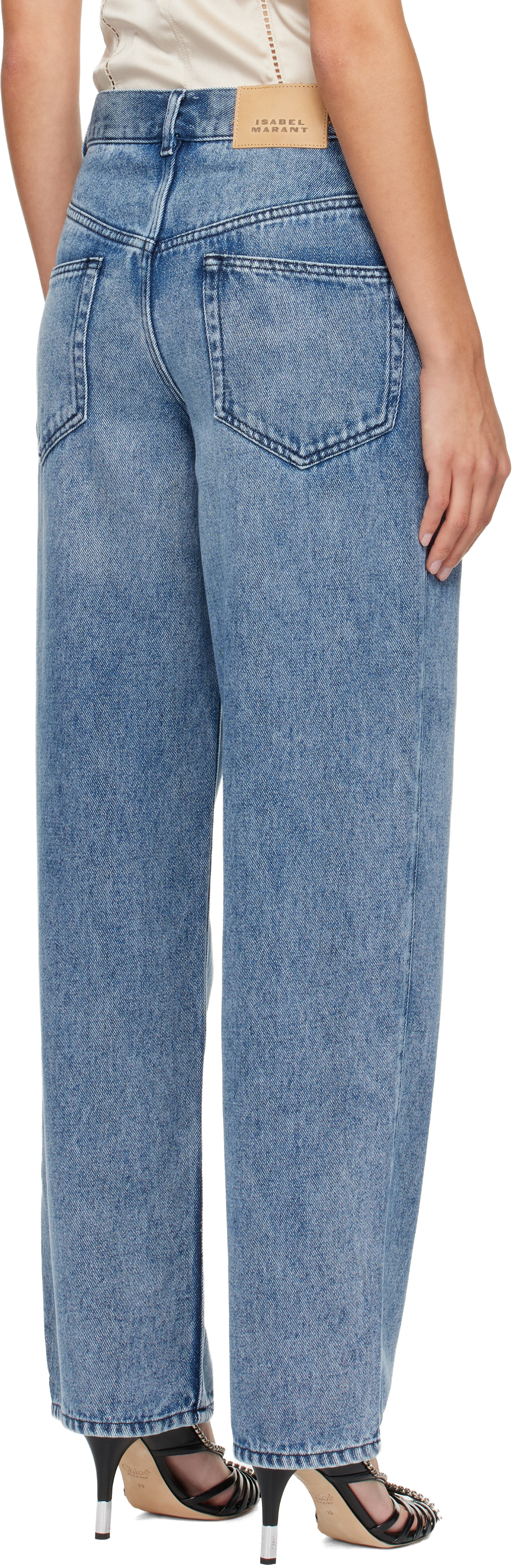 Isabel Marant Blue Jenny Jeans In Blue