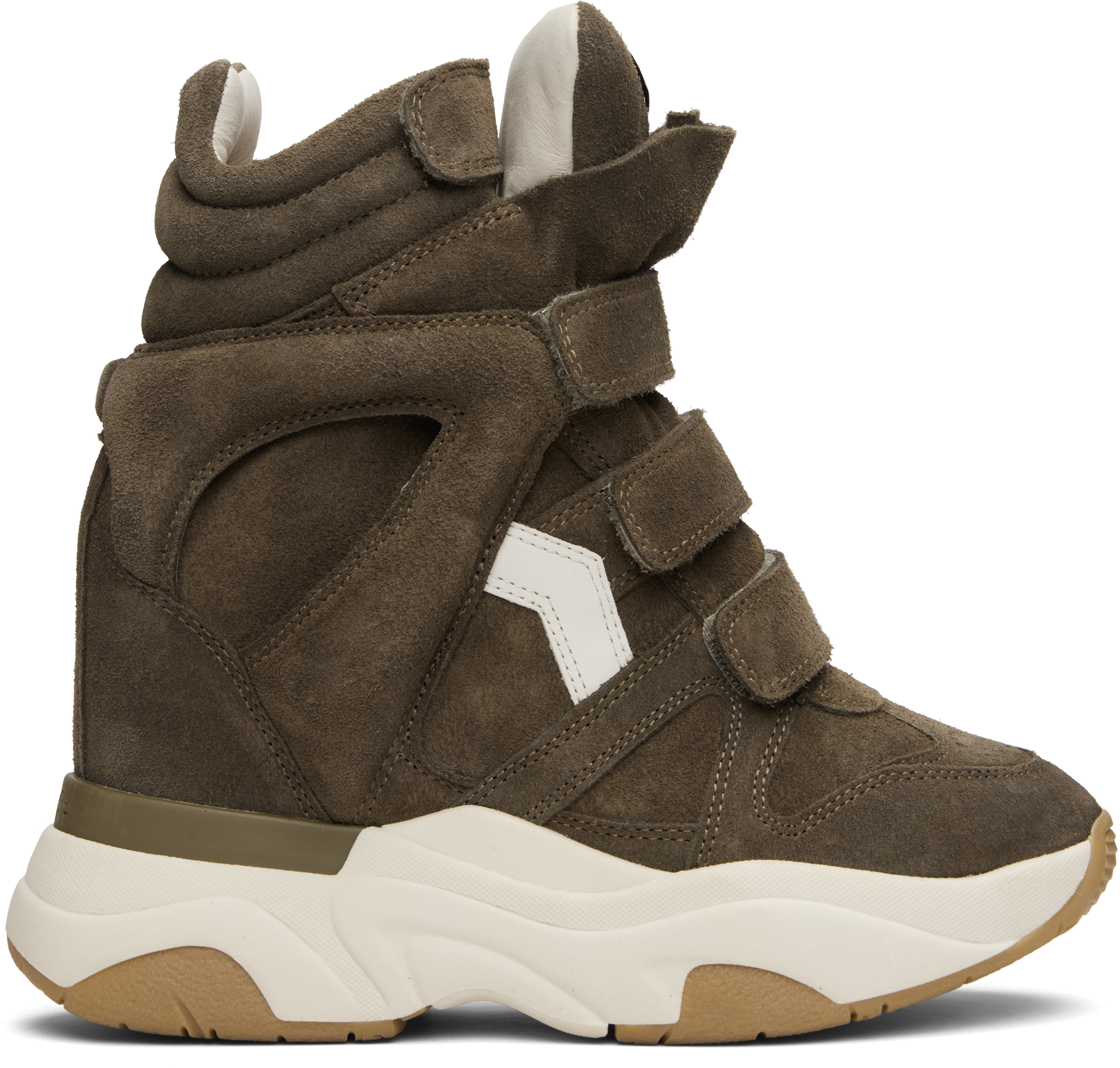 Isabel Marant Balskee High-top Sneakers In Green