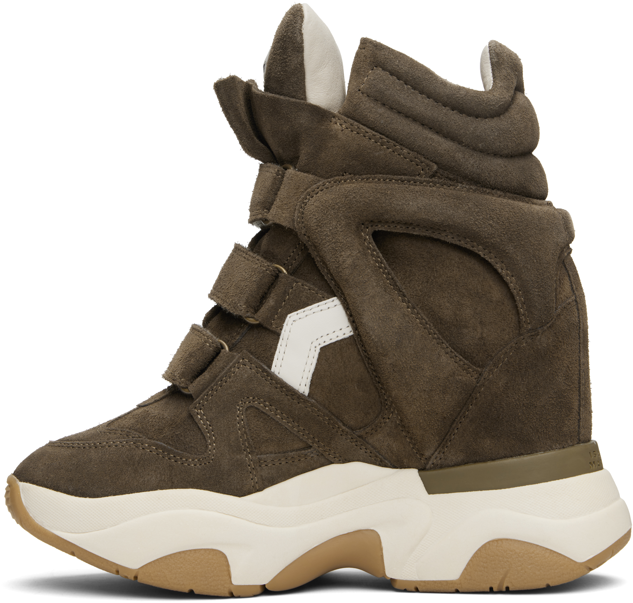 Isabel Marant Balskee High-top Sneakers In Green