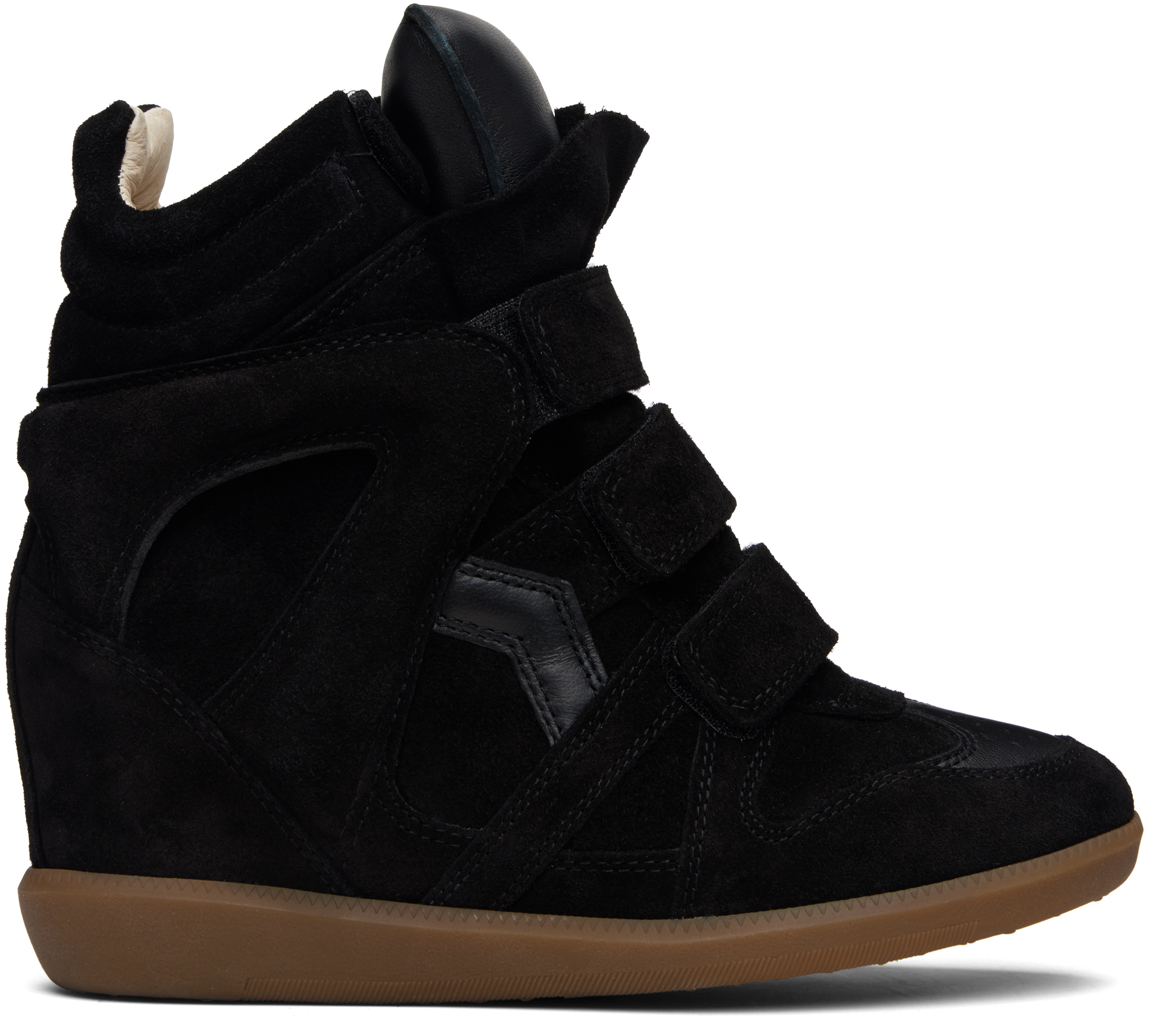 Isabel Marant Black Bekett Sneakers In Black