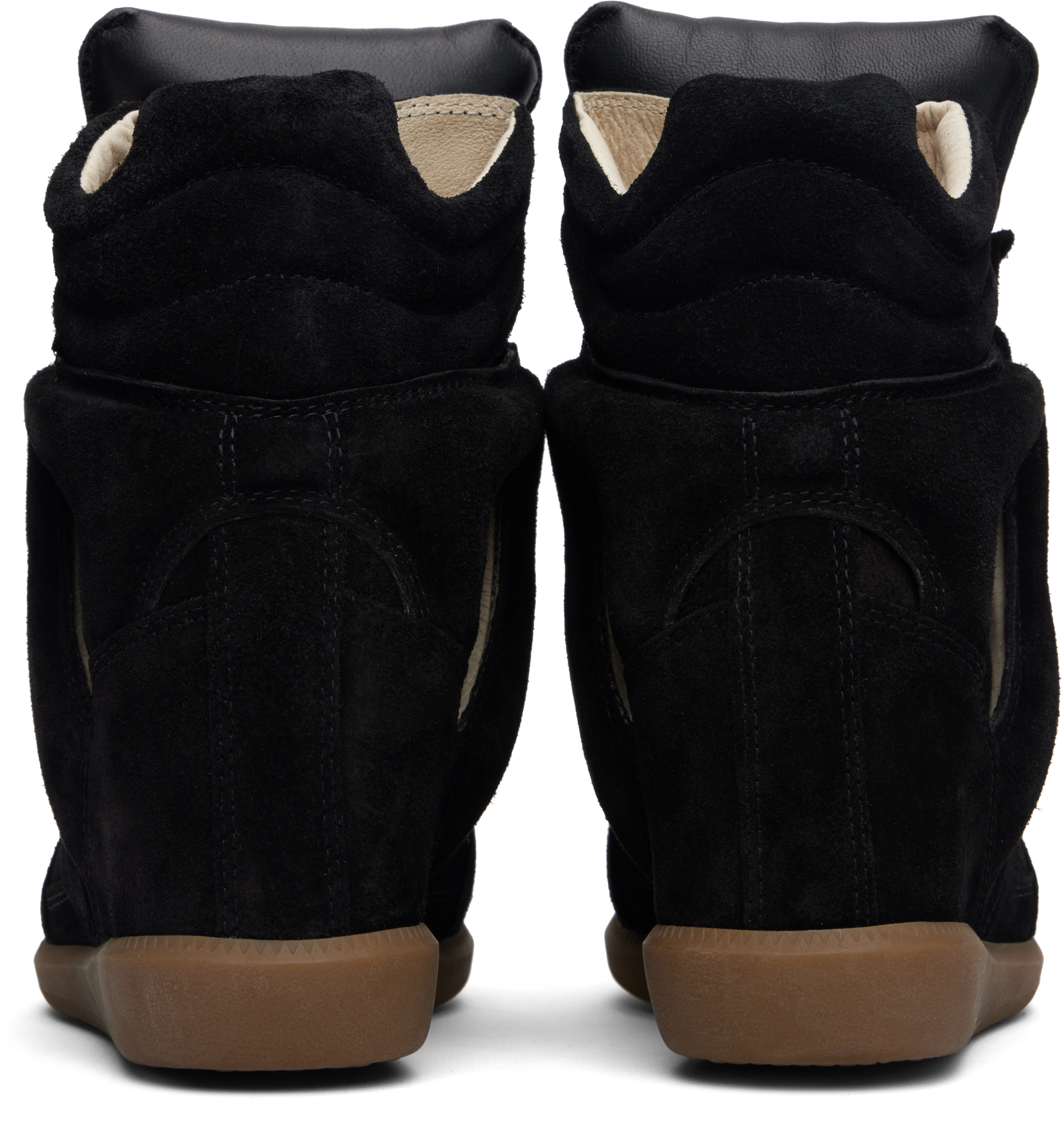 Isabel Marant Black Bekett Sneakers In Black
