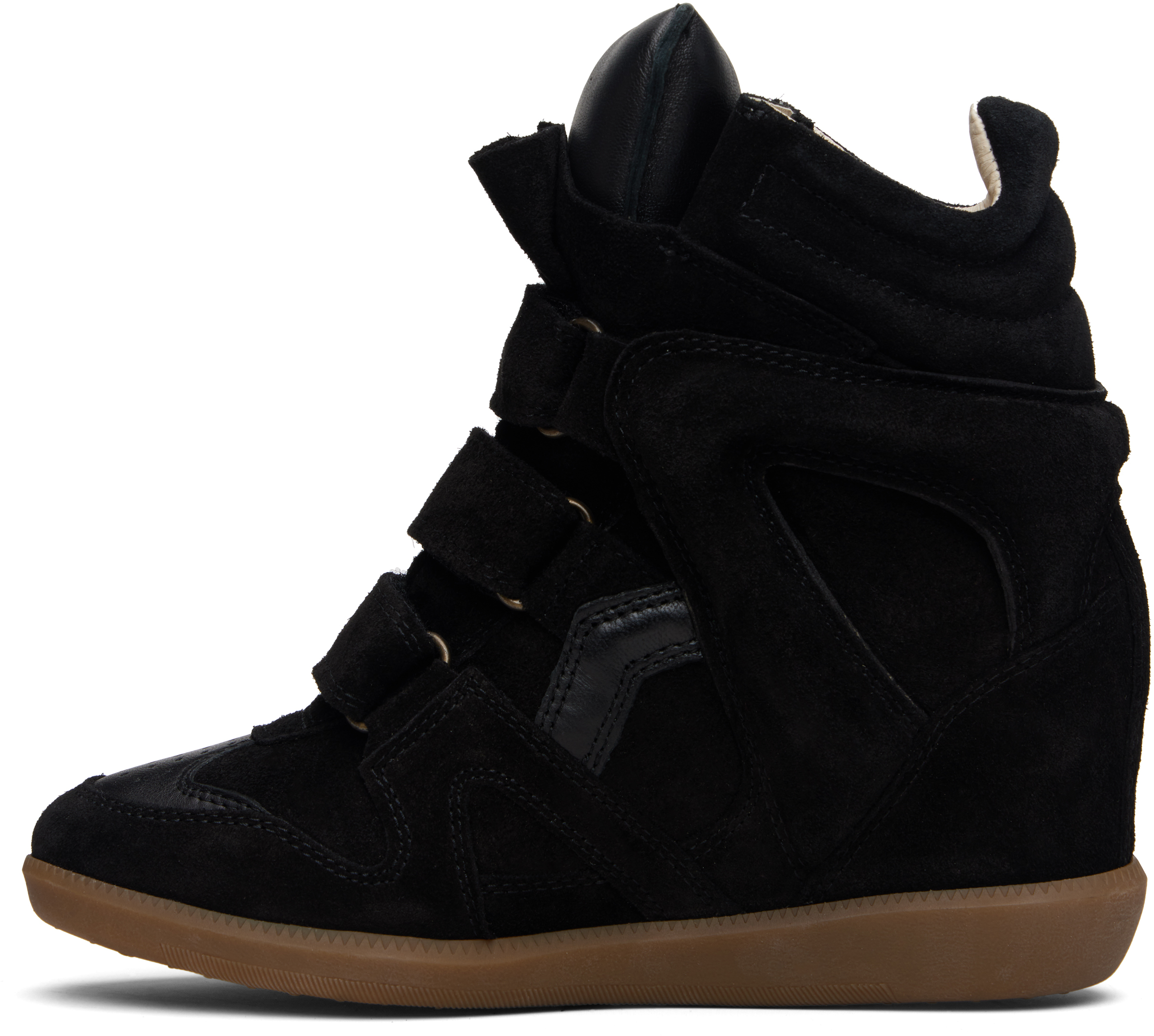 Isabel Marant Black Bekett Sneakers In Black