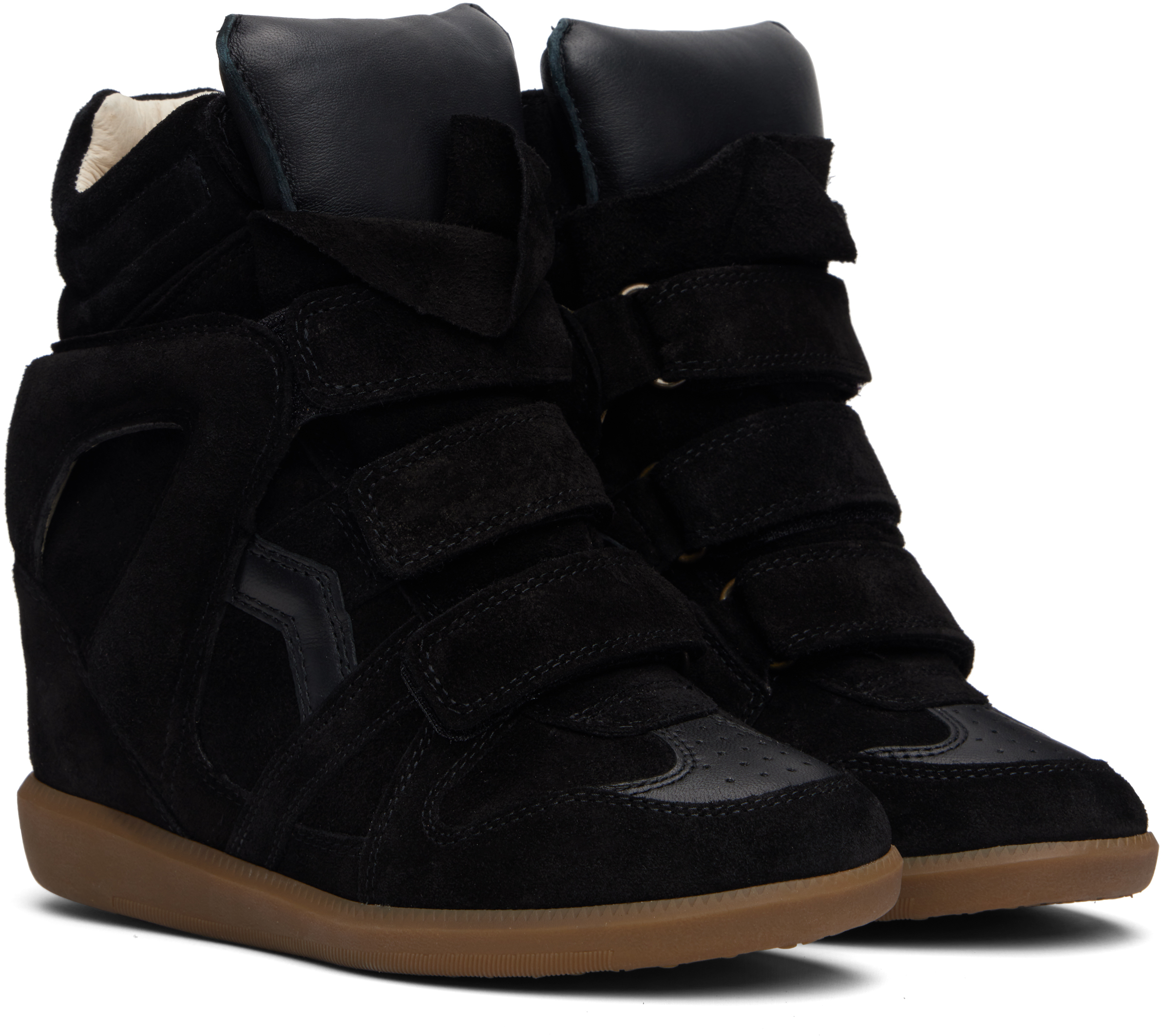 Isabel Marant Black Bekett Sneakers In Black