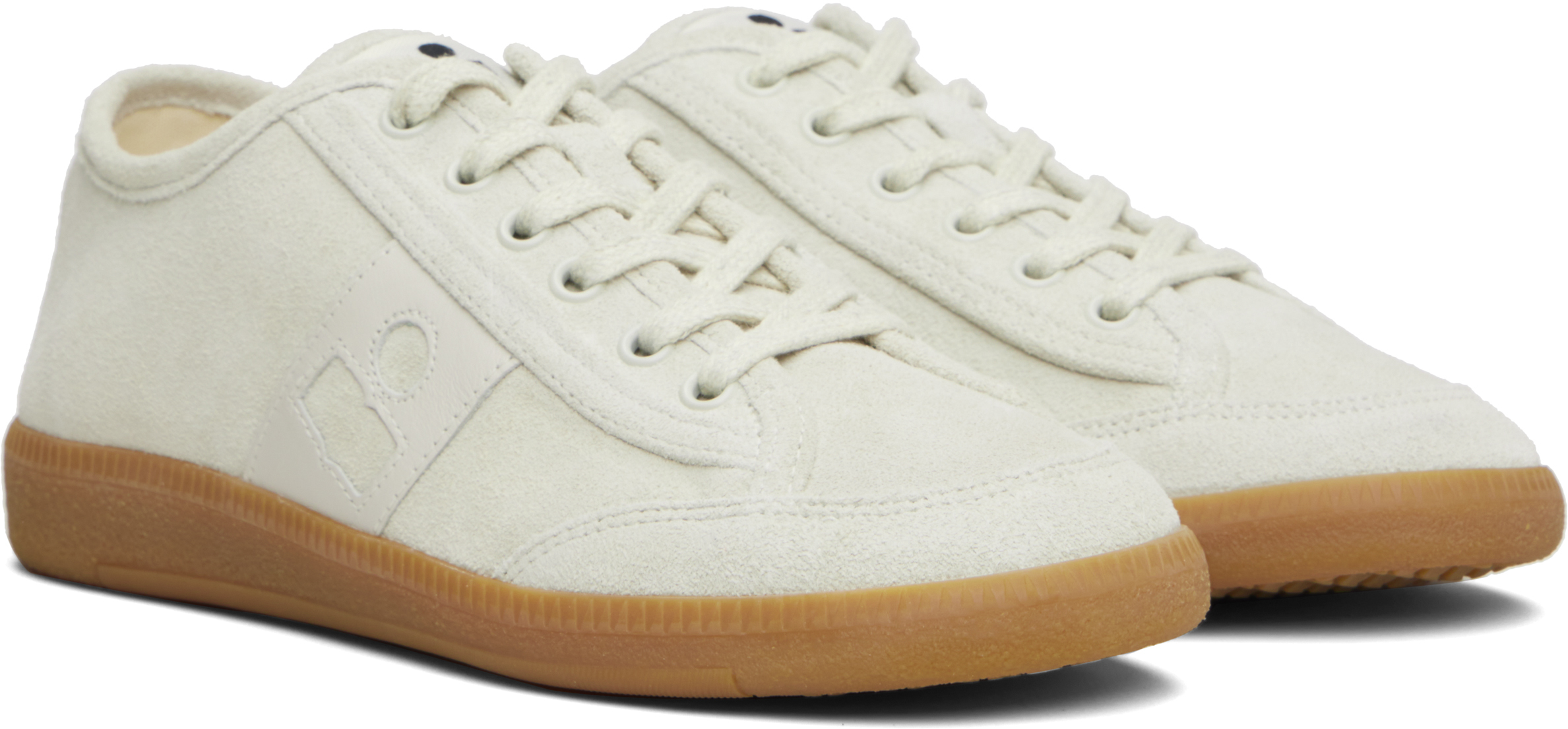Isabel Marant Beige Klyce Sneakers In White