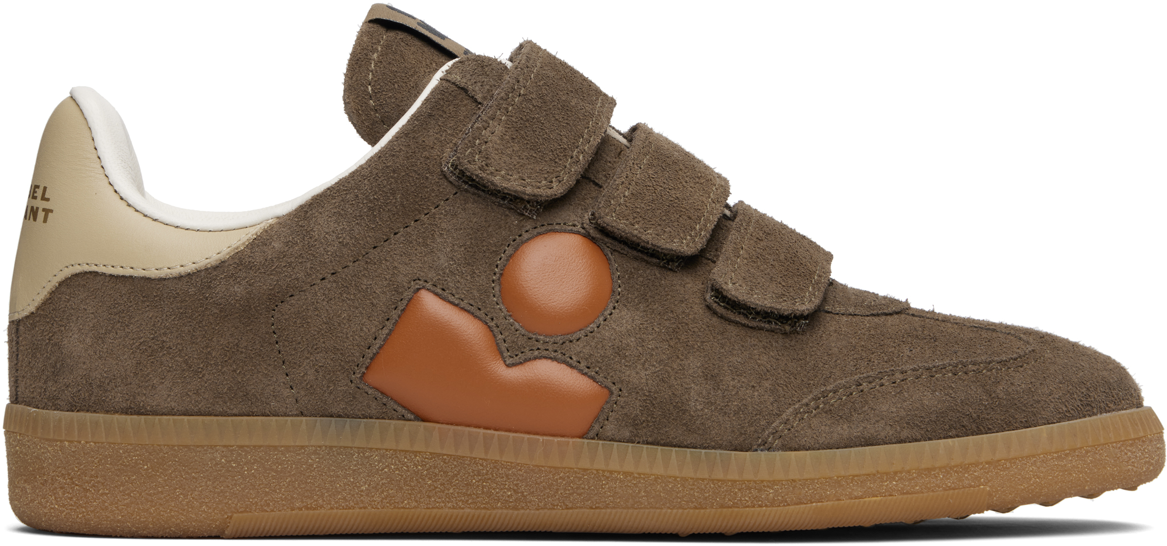 Isabel Marant Khaki Beth Sneakers In Brown