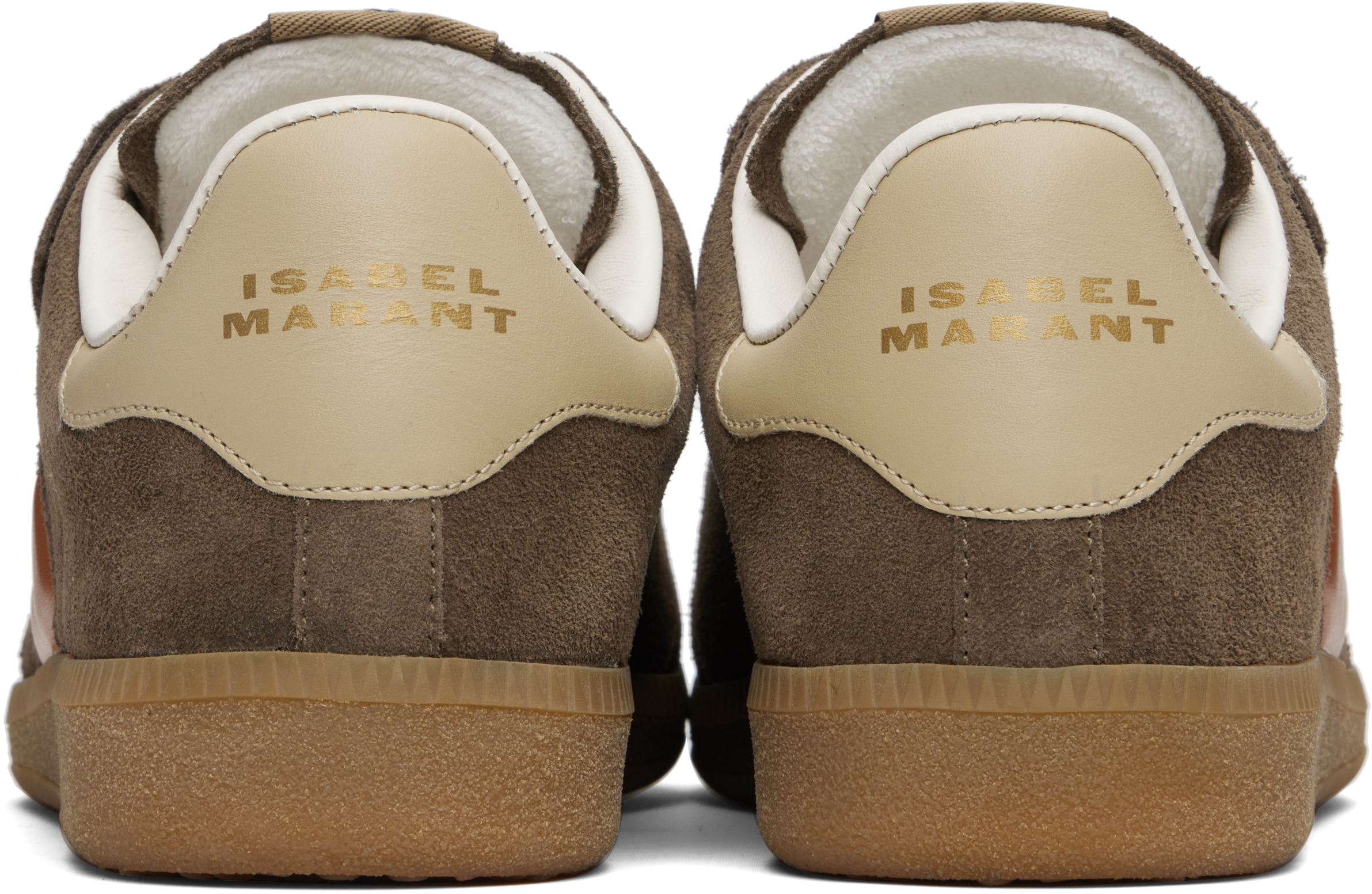Isabel Marant Khaki Beth Sneakers In Brown